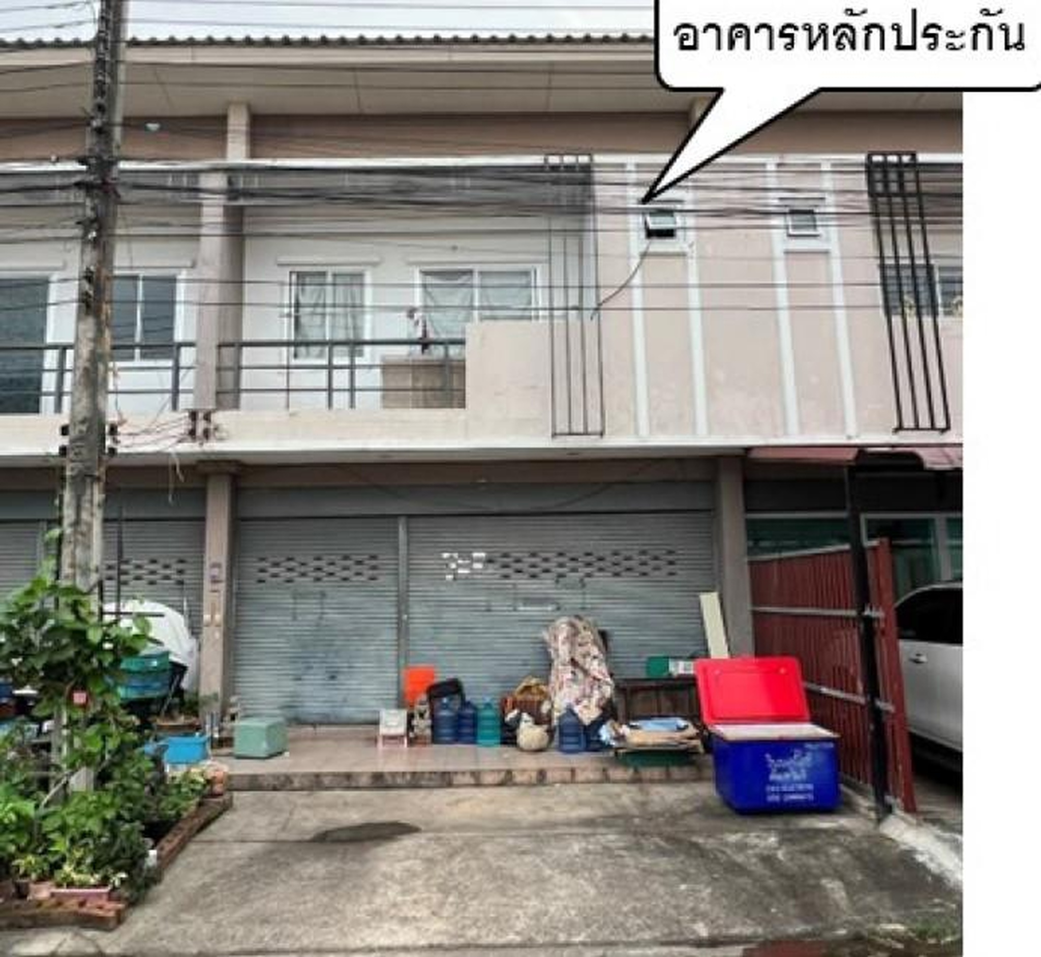 ทรัพย์สถาบันโดย GHB ตึกแถว-อาคารพาณิชย์ เดอะ บลิส ท่าตูม (The Bliss Tha Toom)