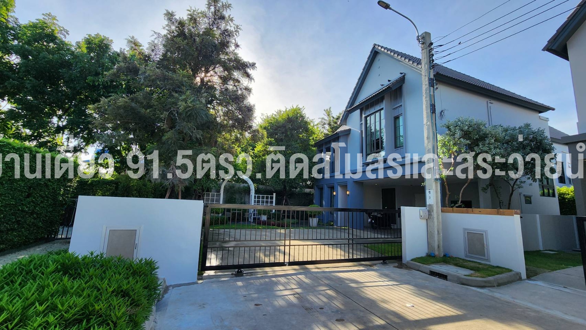 ขายบ้านเดี่ยว (บ้านตัวอย่าง แต่งครบ) สราญสิริ พระราม2 แปลงมุม 91.5 ตรว. ติดสระว่ายน้ำ และสโมสร ทำเลดีที่สุด ใช้ส่วนกลางจริง 365 วัน เจ้าของขายเอง : เจ้าของขายเอง (งดรับนายหน้า)