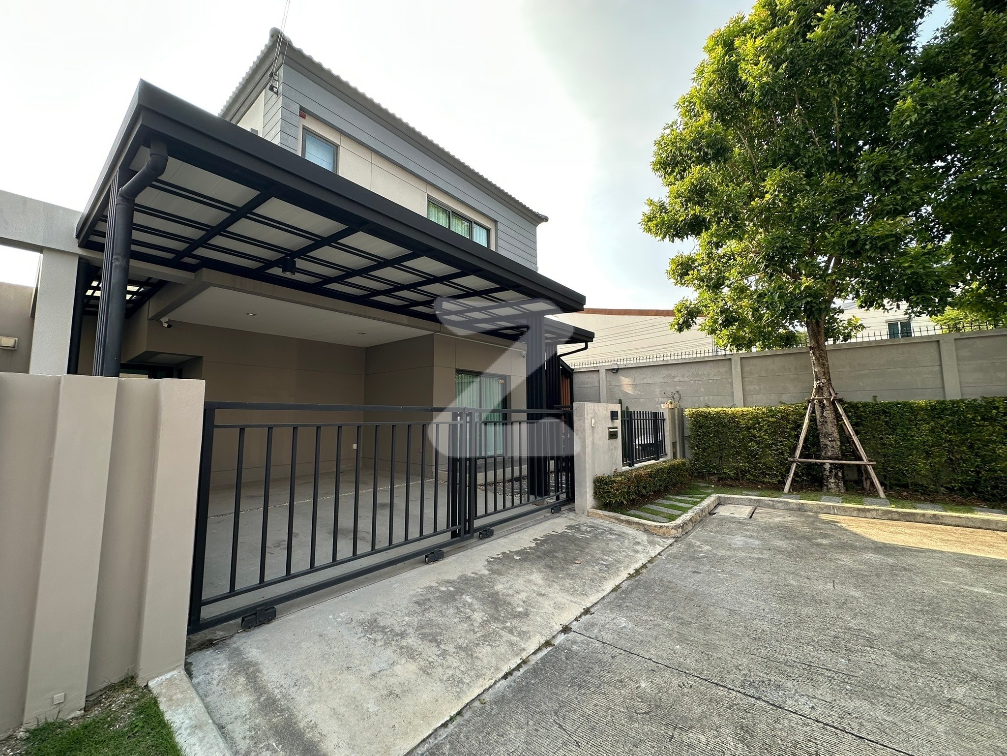 🏠ขาย/ปล่อยเช่า บ้านบ้านแฝด โครงการ V-Compound Ratchaphruek-Pinklao (วี คอมพาวด์ ราชพฤกษ์-ปิ่นเกล้า) (สวนผัก ซอย 32 หลัง เซ็นทรัล เวสต์วิลล์) ใกล้ทางข : เจ้าของให้เช่าเอง (งดรับนายหน้า)