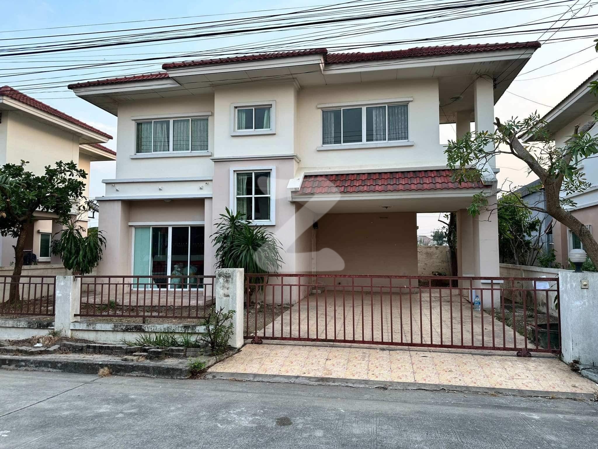 🏠  ขายบ้านเดี่ยว 2 ชั้นเนื้อที่ 54 ตรงว.ตัวบ้าน 180 ตรม         เจ้าของขายเอง บ้านตามสภาพเดิม         *หมู่บ้านวราภิรมย์ ลำลูกกาคลอง3* : เจ้าของขายเอง (งดรับนายหน้า)