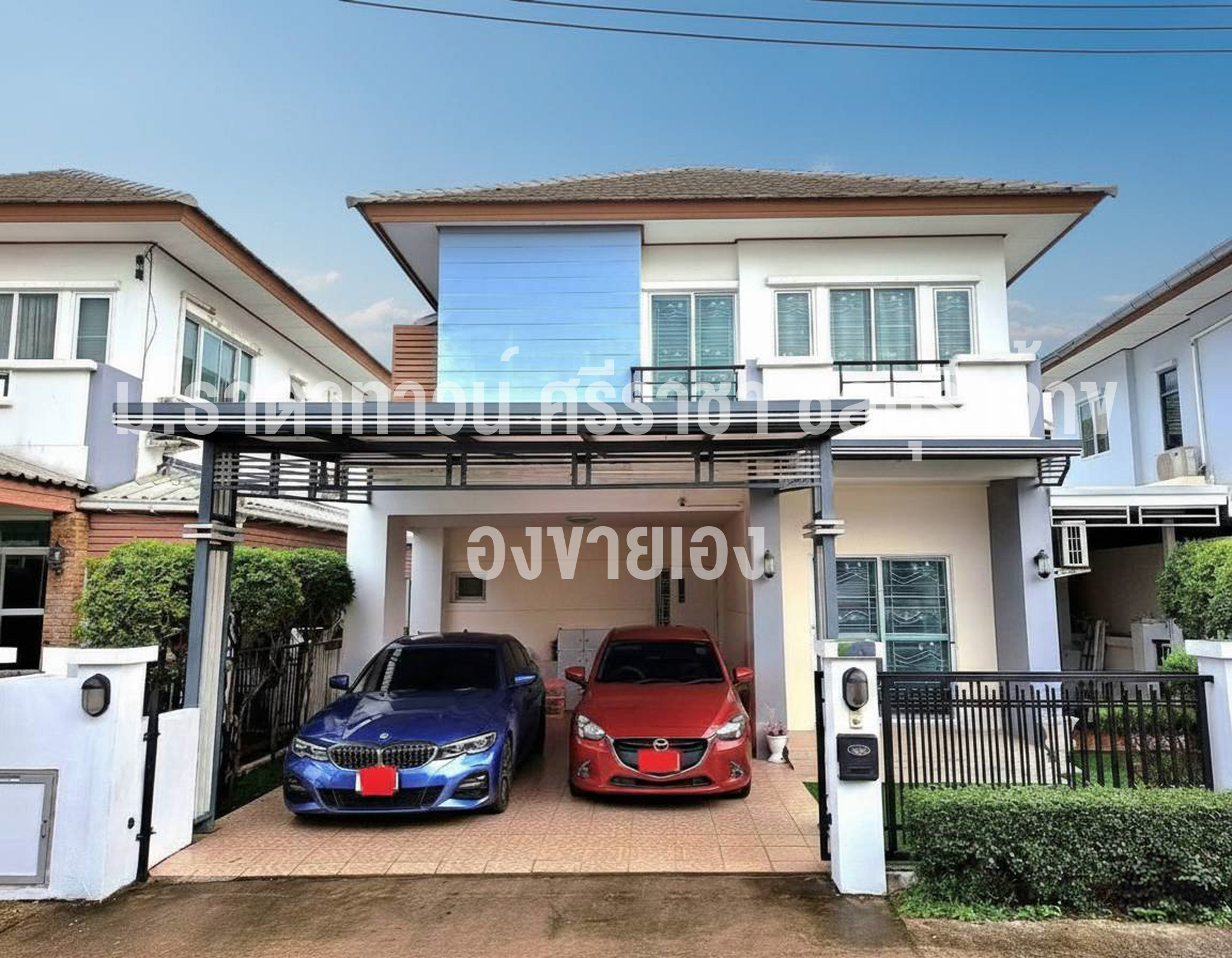 บ้านเดี่ยว หมู่บ้านธาดาทาวน์ ศรีราชา จ.ชลบุรี บ้านสวย พร้อมเข้าอยู่ ทำเลดี เดินทางสะดวก ใกล้ทุกจุดสำคัญในศรีราชา : เจ้าของขายเอง