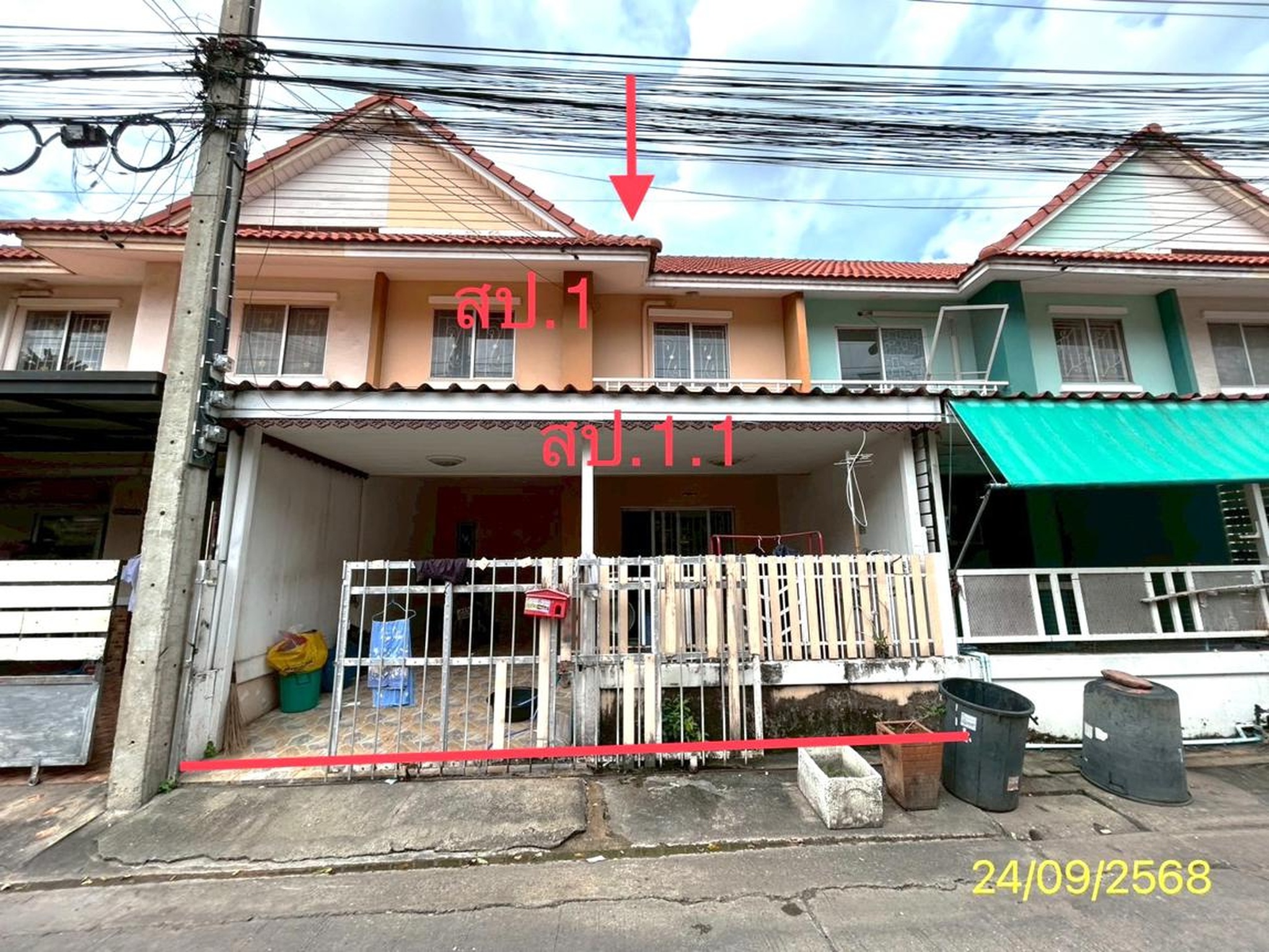 ทรัพย์สถาบันโดย KASIKORNBANK ทาวน์เฮาส์ บ้านพฤกษา ซี (Baan Pruksa C Rangsit-Klong 3)