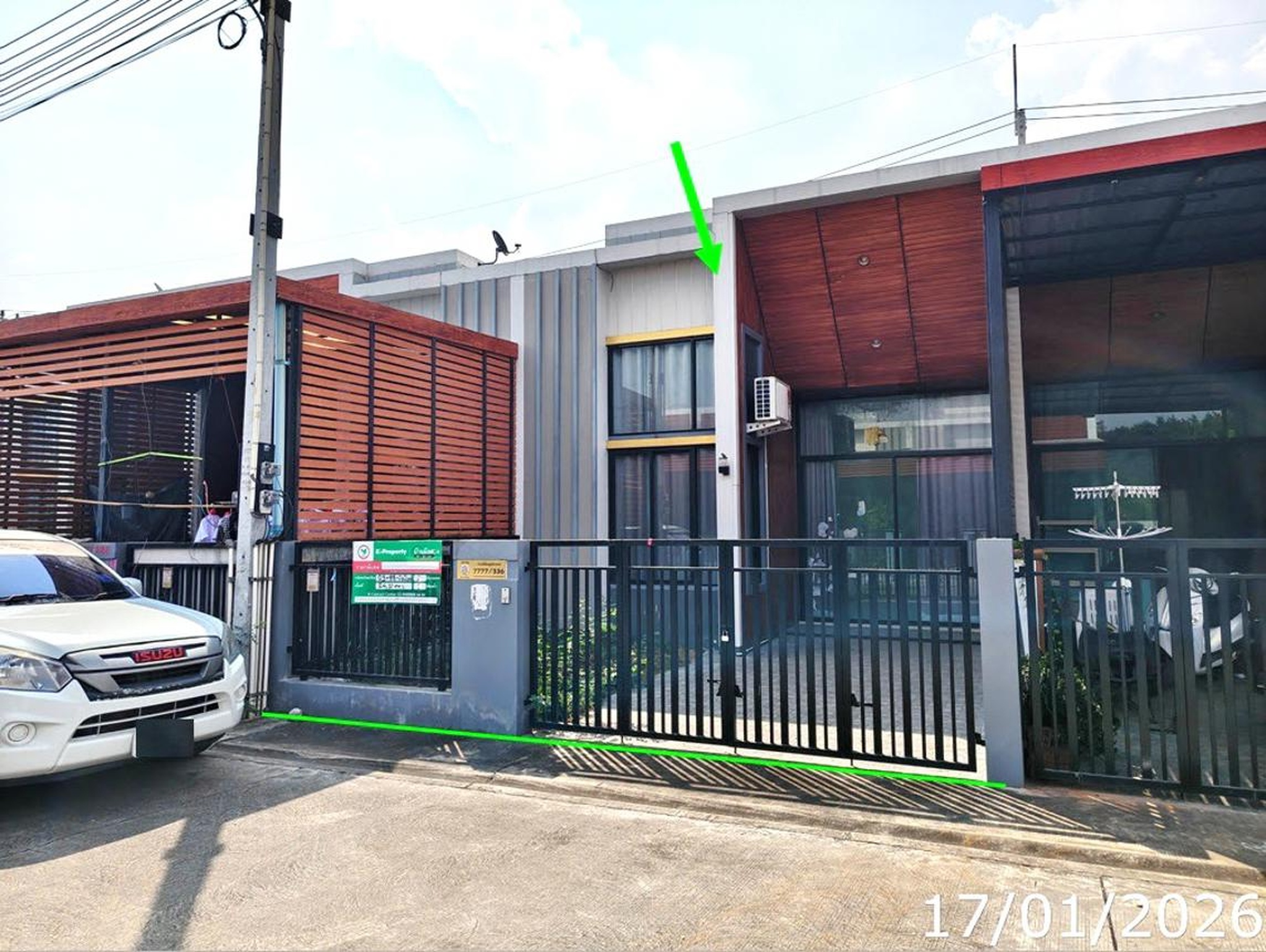 ทรัพย์สถาบันโดย KASIKORNBANK ทาวน์เฮาส์ เจ ฟอเรส 2 อมตะ