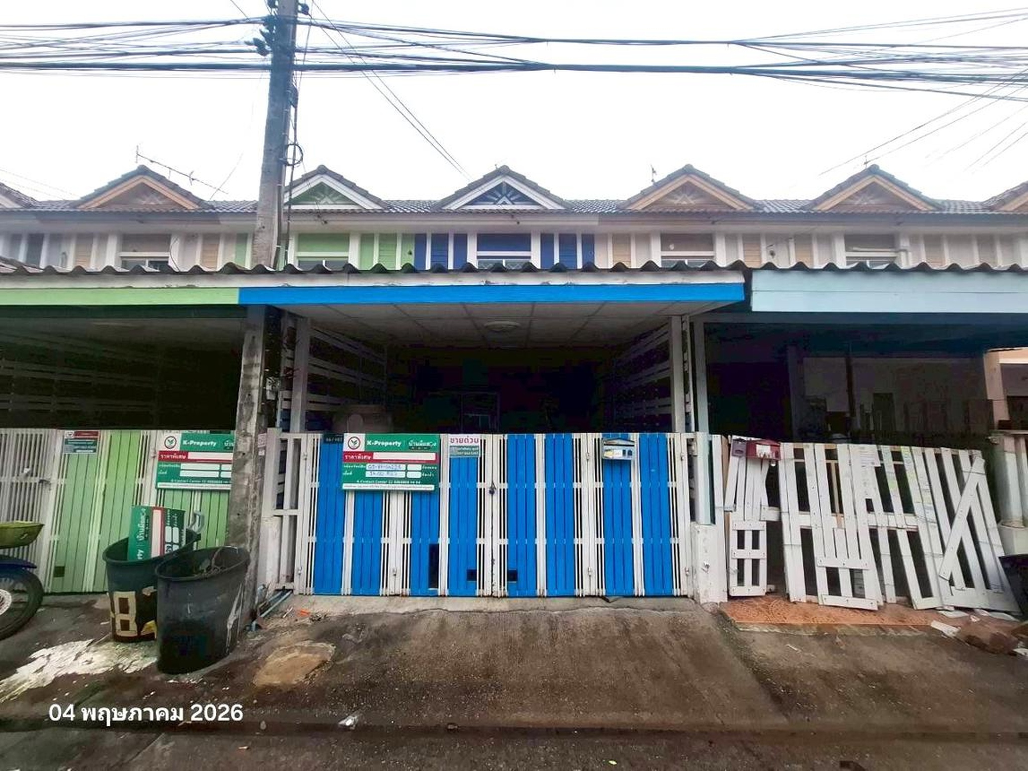 ทรัพย์สถาบันโดย KASIKORNBANK ทาวน์เฮาส์ บ้านพฤกษา ดี (Baan Pruksa D Rangsit-Klong 3)