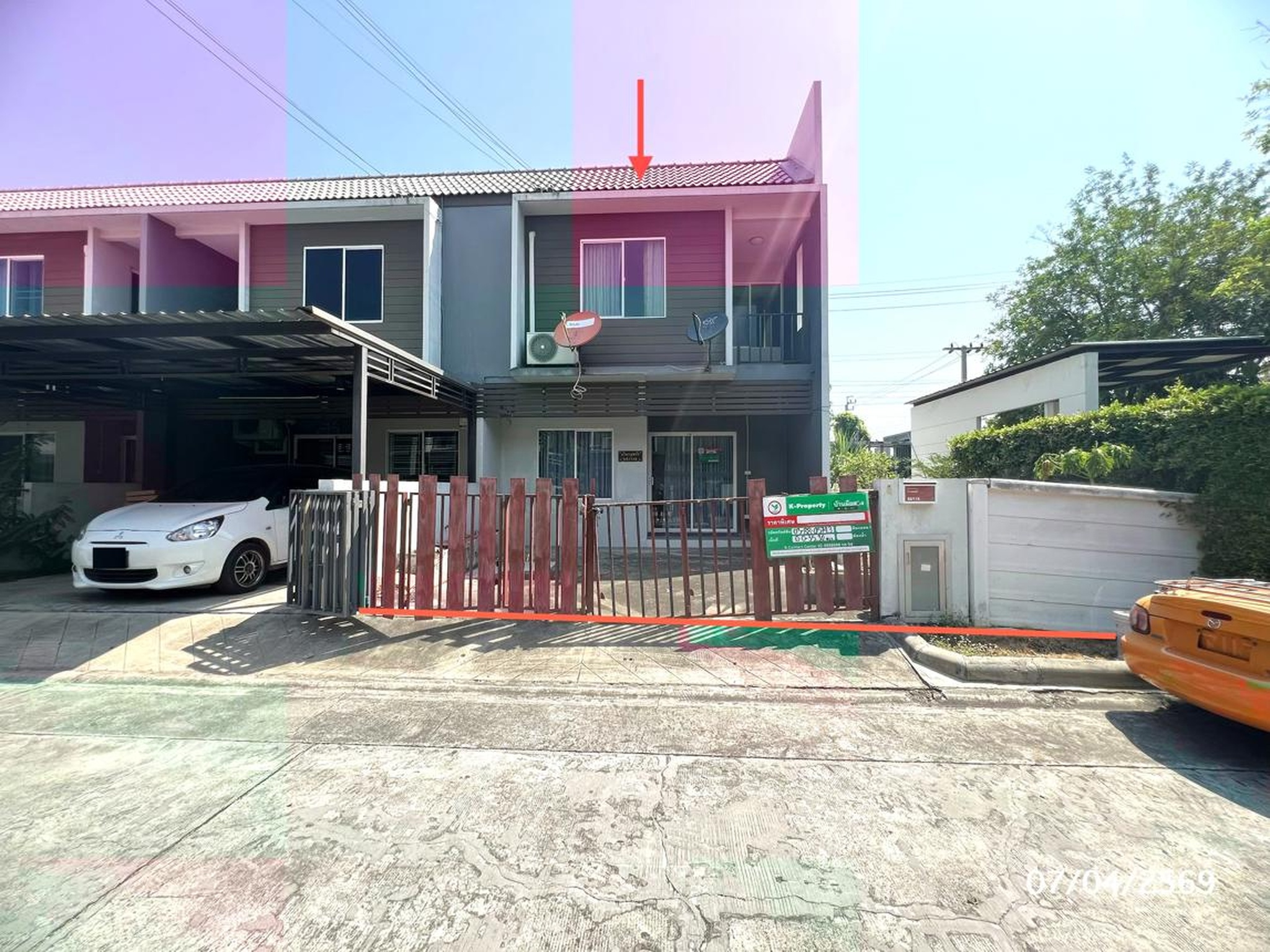 ทรัพย์สถาบันโดย KASIKORNBANK ทาวน์เฮาส์ เดอะคัลเลอร์ พรีเมี่ยม กาญจนาภิเษก-ราชพฤกษ์ 2 (เฟส 5)