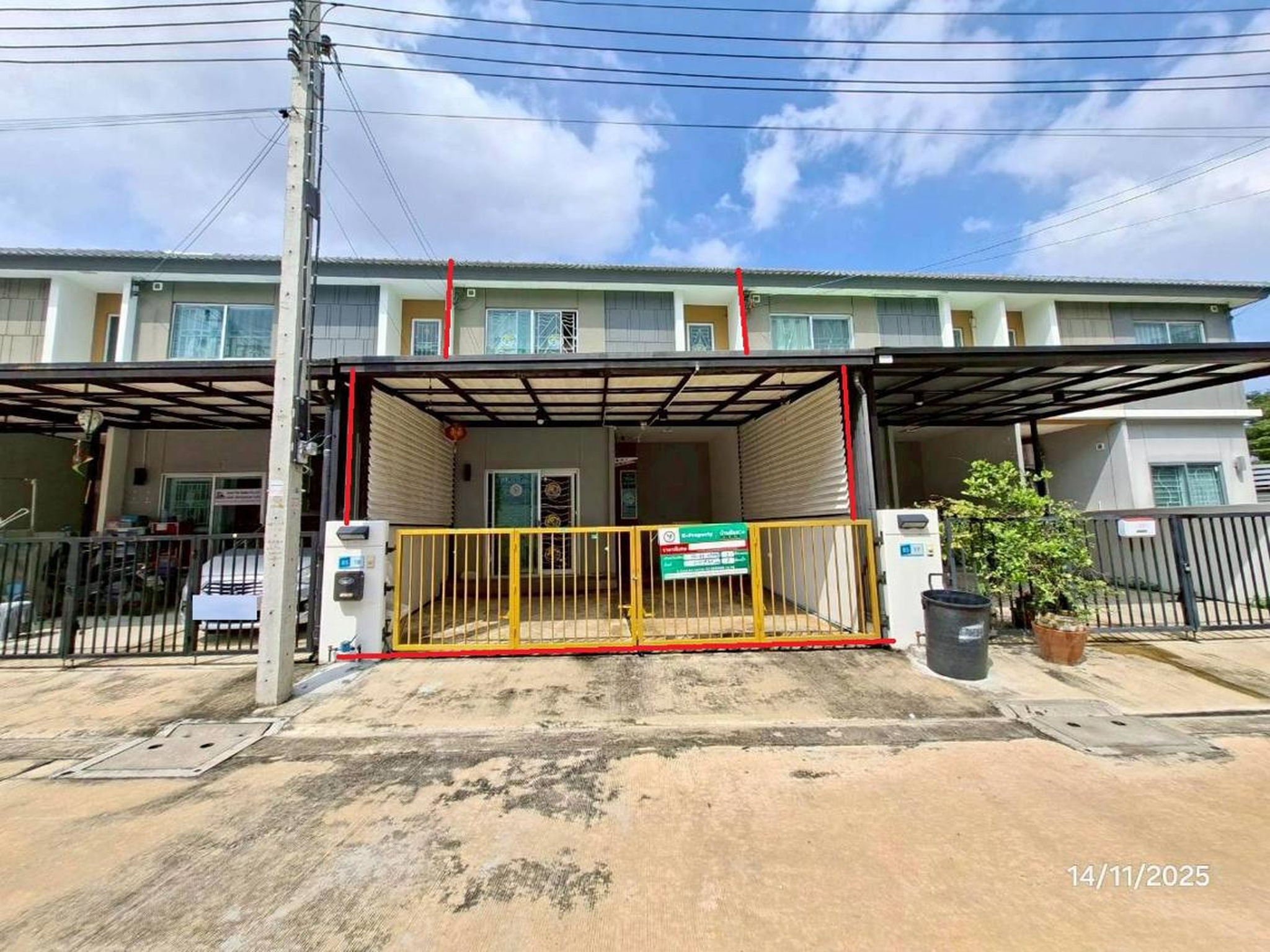 ทรัพย์สถาบันโดย KASIKORNBANK ทาวน์เฮาส์ พฤกษา 95/3