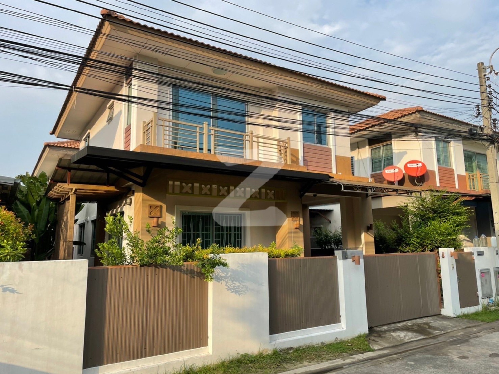 🏡(Owner post/รับเอเจ้นค่ะ) ให้เช่าบ้านแฝดสไตล์บ้านเดี่ยว 2 ชั้น มบ.มัลดีฟส์ ปาล์ม (บางนา-วงแหวน) 28,000.-/ด.            : เจ้าของให้เช่าเอง (งดรับนายหน้า)