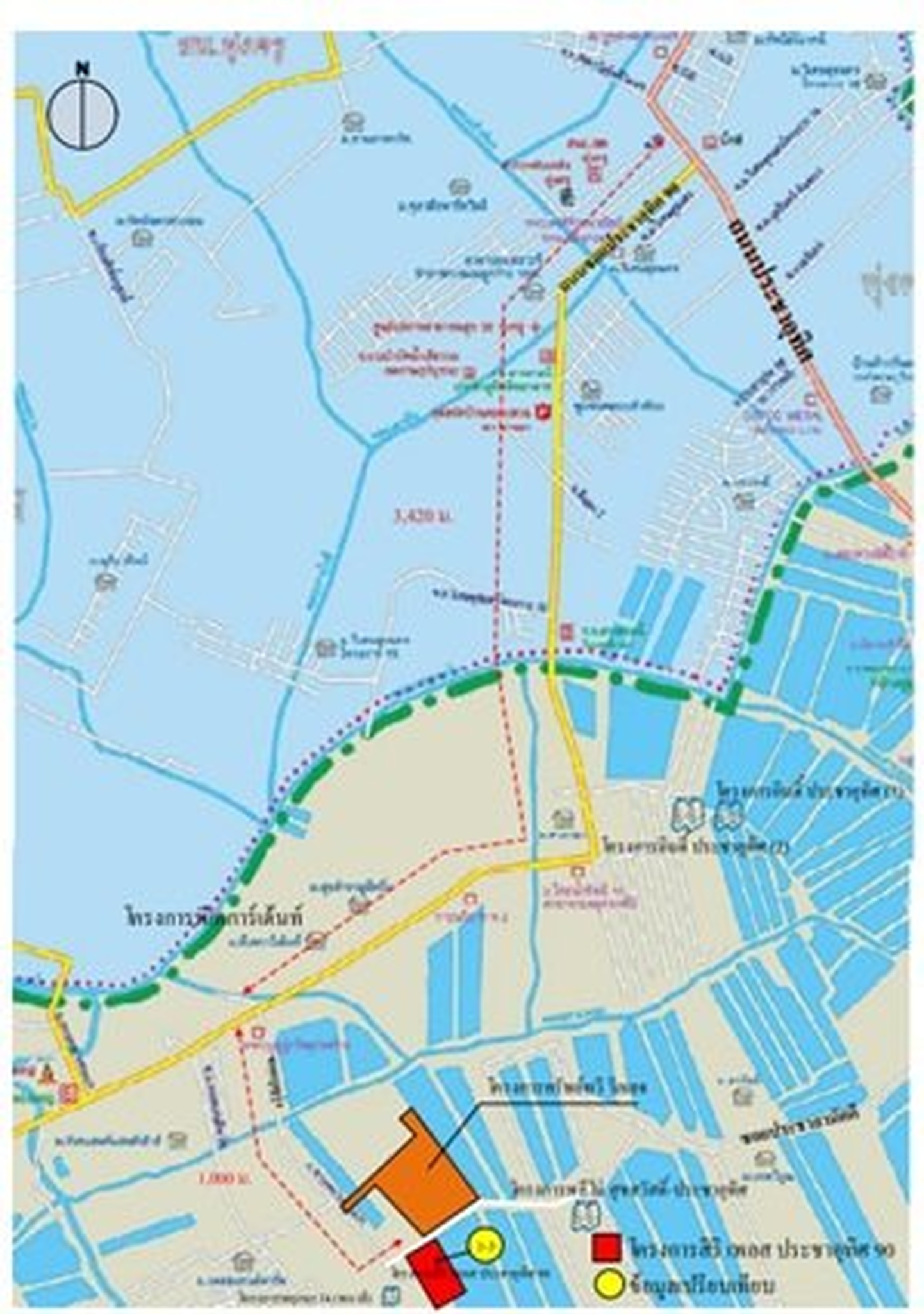 ทรัพย์สถาบันโดย SCB ทาวน์เฮาส์ สิริ เพลส ประชาอุทิศ 90 (Siri Place Prachauthit 90)