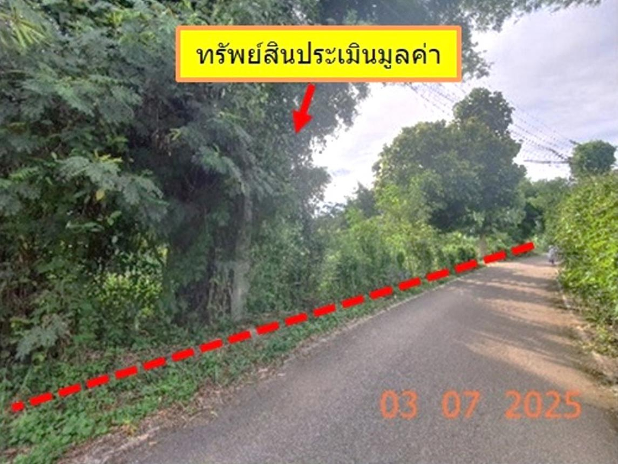 ทรัพย์สถาบันโดย KASIKORNBANK ที่ดิน ซอย1 ถนนเชียงใหม่-พร้าว(ทล.1001)