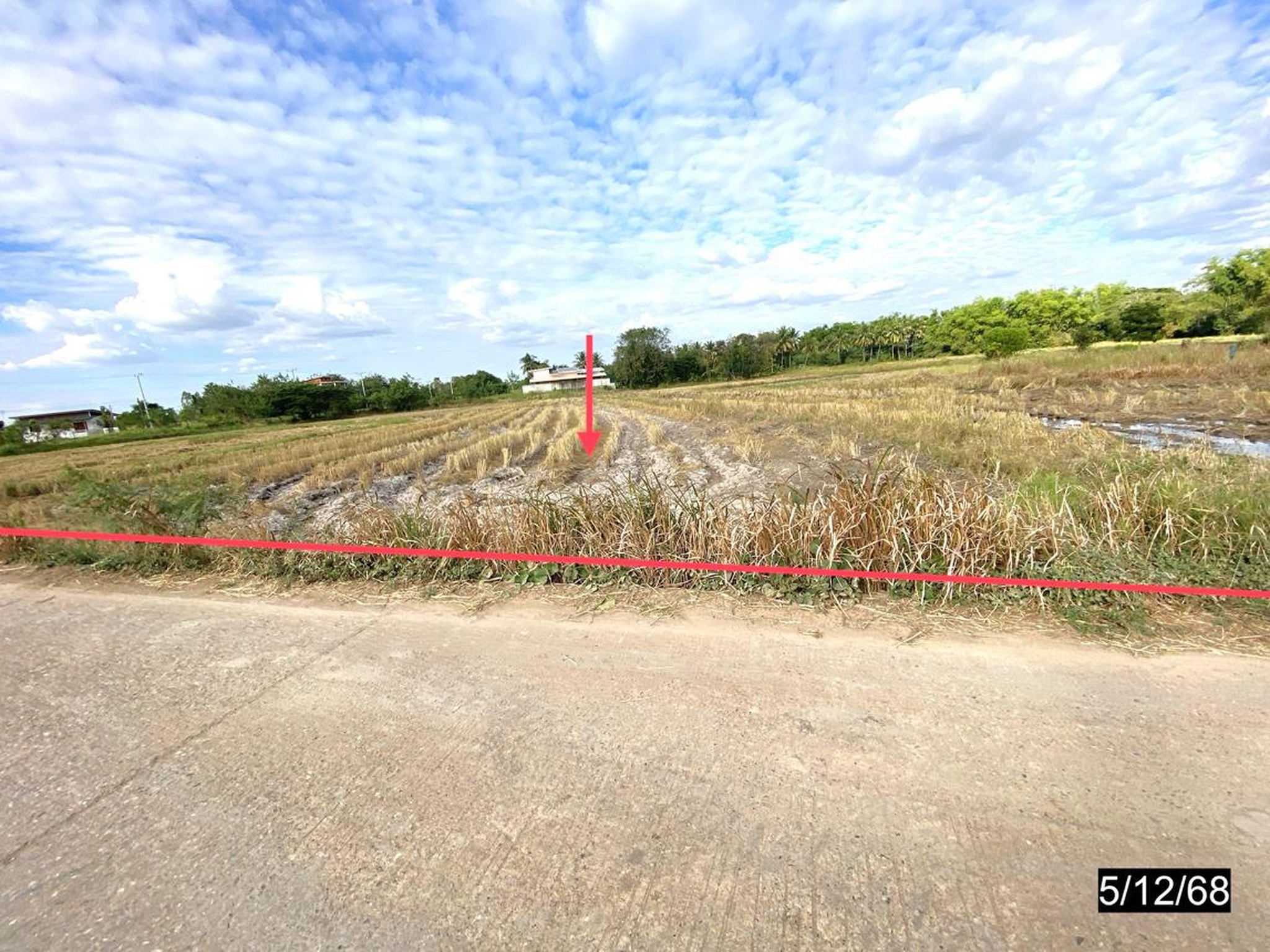 ทรัพย์สถาบันโดย KASIKORNBANK ที่ดิน ถนนทางหลวงชนบท (กส.2043)