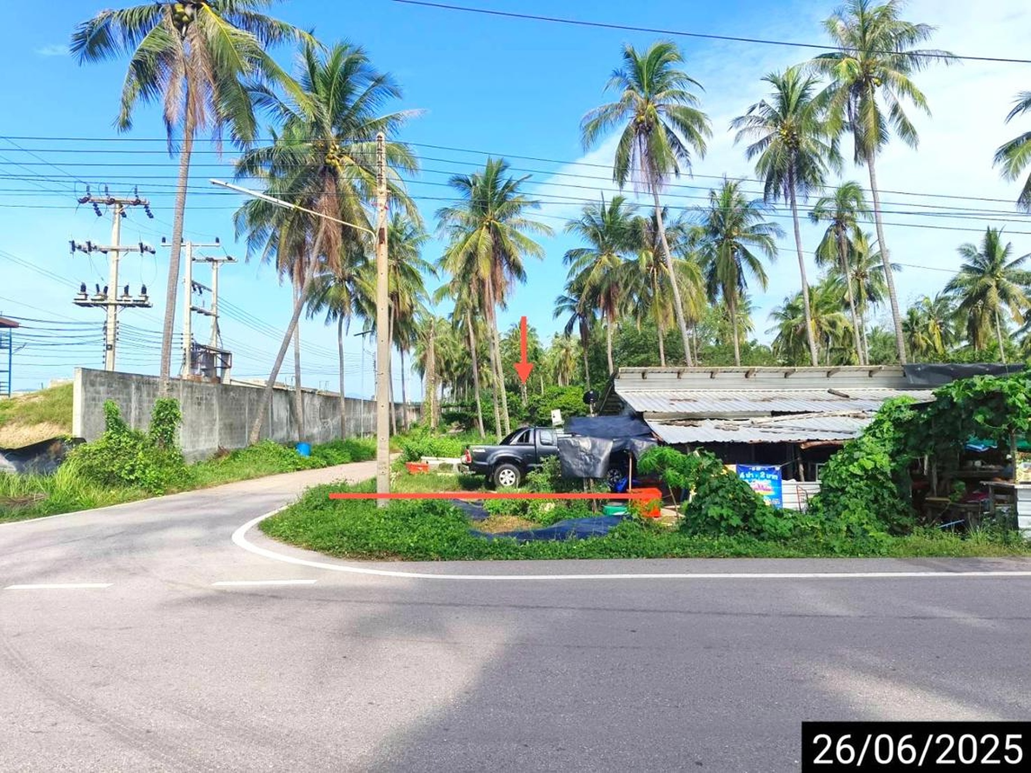 ทรัพย์สถาบันโดย KASIKORNBANK ที่ดิน ถนนสายบ้านทุ่งใน - บ้านหาดสูง (ชพ.4019)