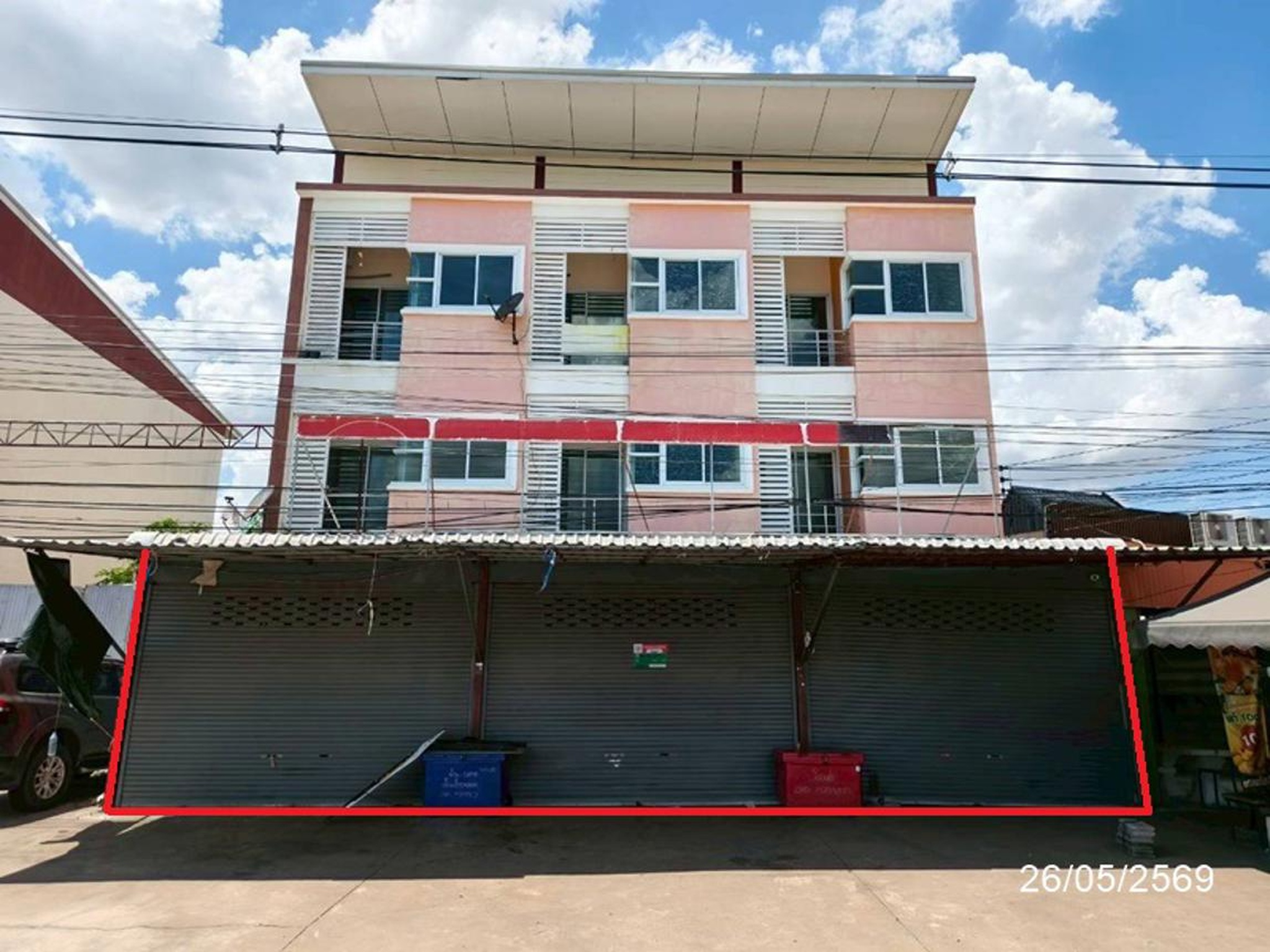 ทรัพย์สถาบันโดย KASIKORNBANK ตึกแถว-อาคารพาณิชย์ ถนนสายเลี่ยงเมืองร้อยเอ็ด(ทล.232)