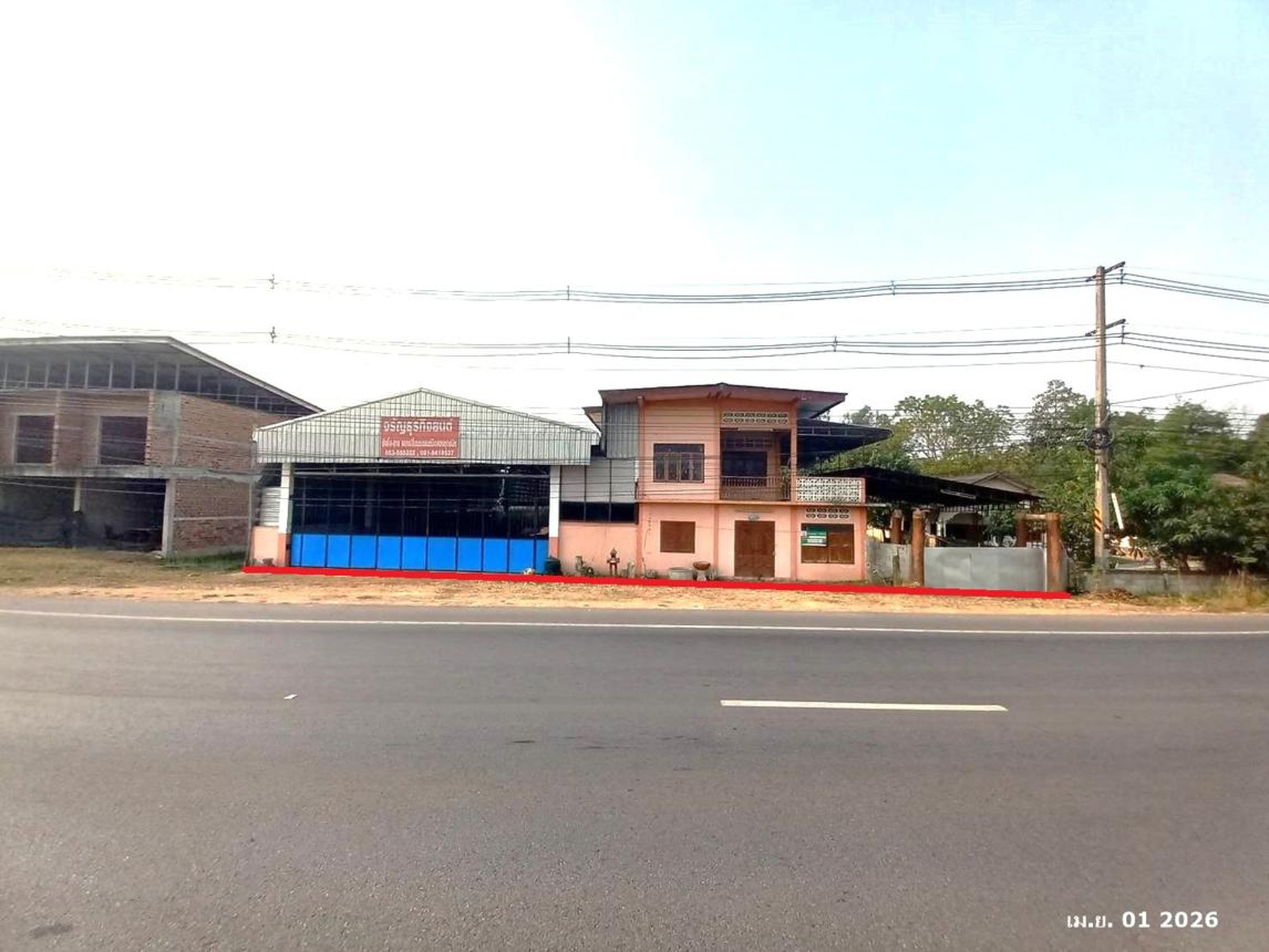 ทรัพย์สถาบันโดย KASIKORNBANK บ้านเดี่ยว ถนนสายลำพูน - ลี้ (ทล.106)