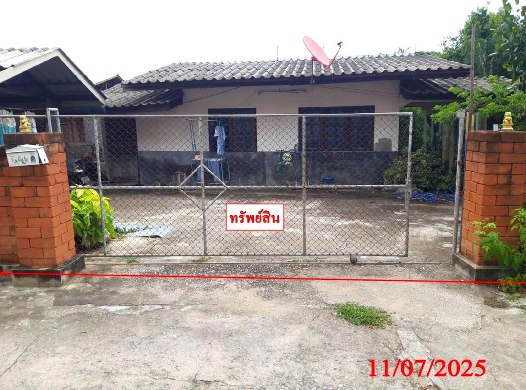 ทรัพย์สถาบันโดย KASIKORNBANK บ้านเดี่ยว ซอยบ้านหนองตอง 6 ถนนสายลำพูน-สันป่าตอง (ทล.1015)