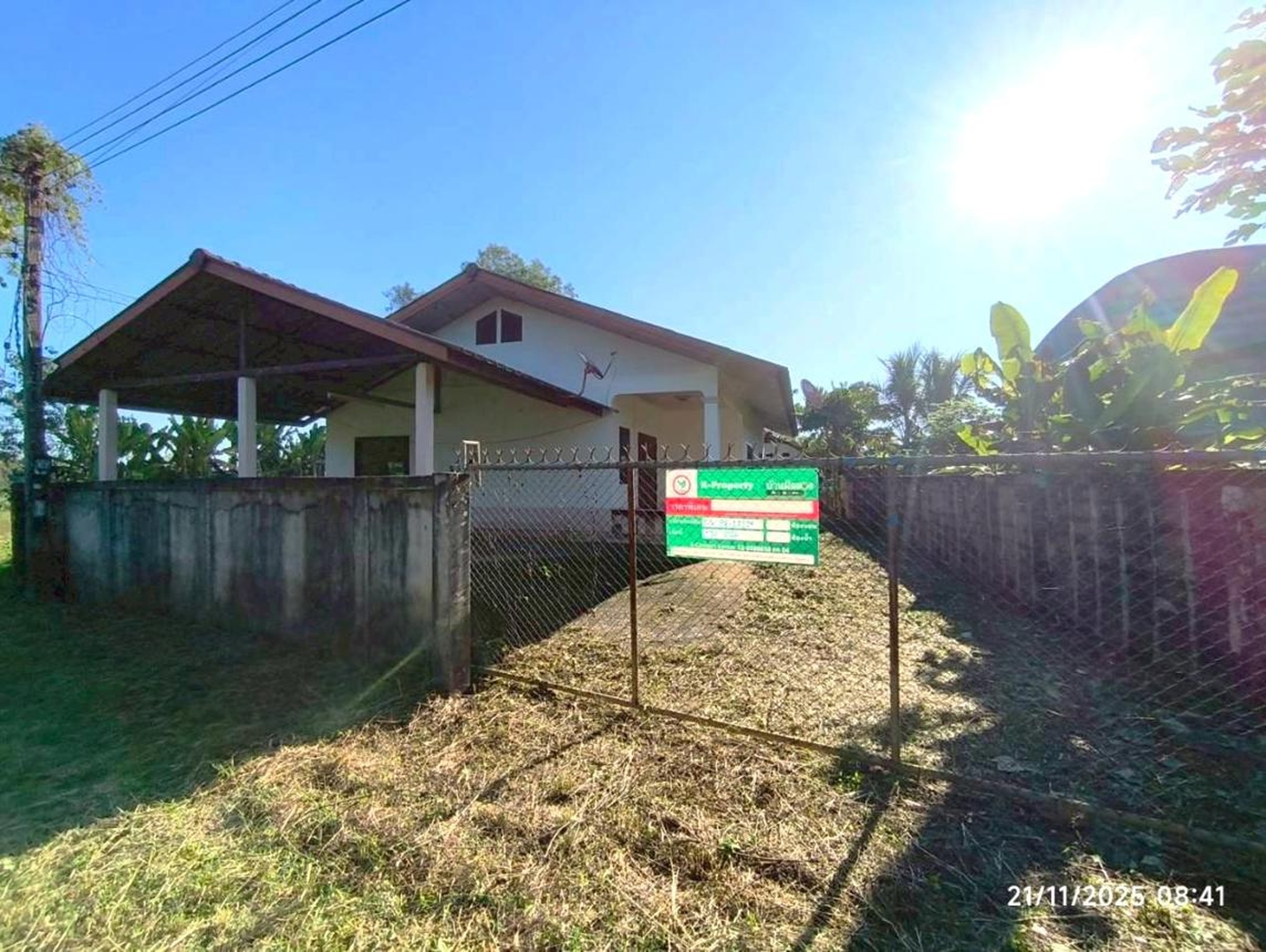 ทรัพย์สถาบันโดย KASIKORNBANK บ้านเดี่ยว ถนนสายบ้านฝั่งหมิ่น-บ้านหนองบัวแดง(ชร.4050)