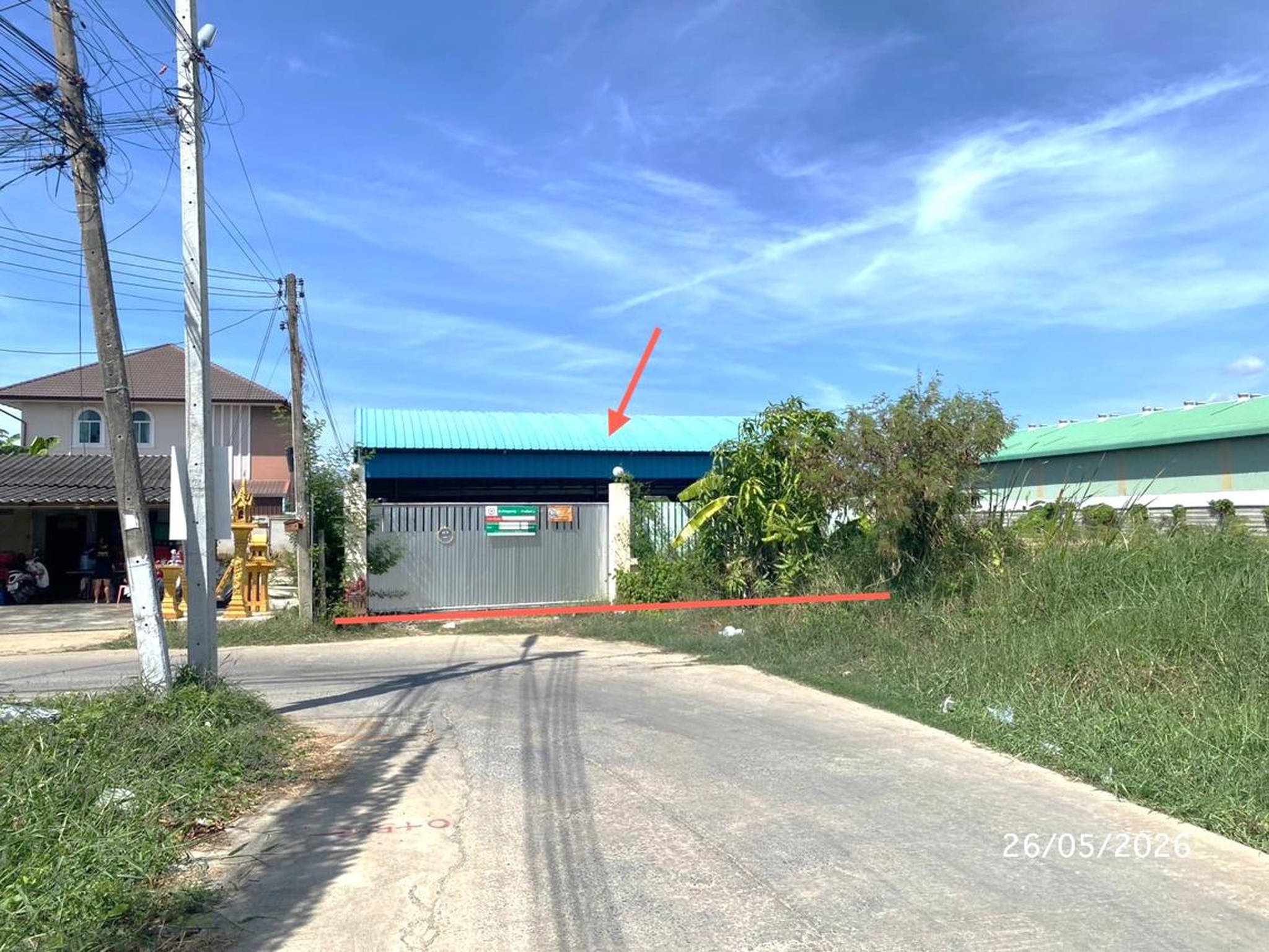 ทรัพย์สถาบันโดย KASIKORNBANK บ้านเดี่ยว ถนนนาสร้าง 1 หมู่ 10