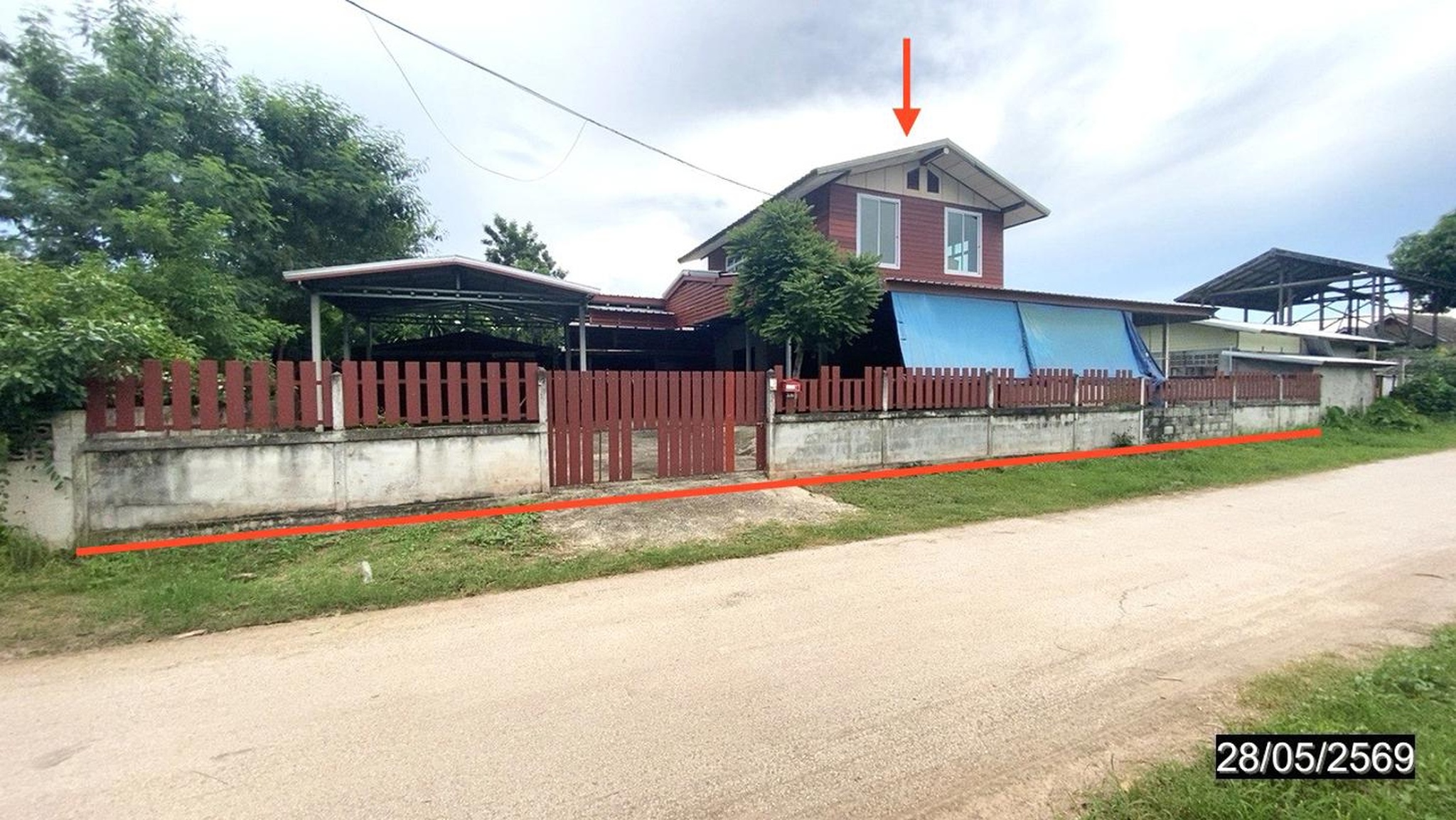 ทรัพย์สถาบันโดย KASIKORNBANK บ้านเดี่ยว ถนนสายบ้านวังไห - บ้านนิกรสุข (ลย.3019)