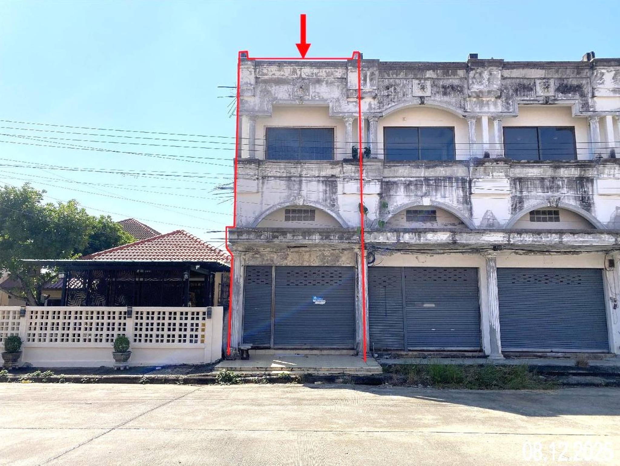 ทรัพย์สถาบันโดย KASIKORNBANK ตึกแถว-อาคารพาณิชย์ ซอยภายในหมู่บ้านธารากูล ปาร์ค วิลล์ ถนนยันตรกิจโกศล (ทล.101)