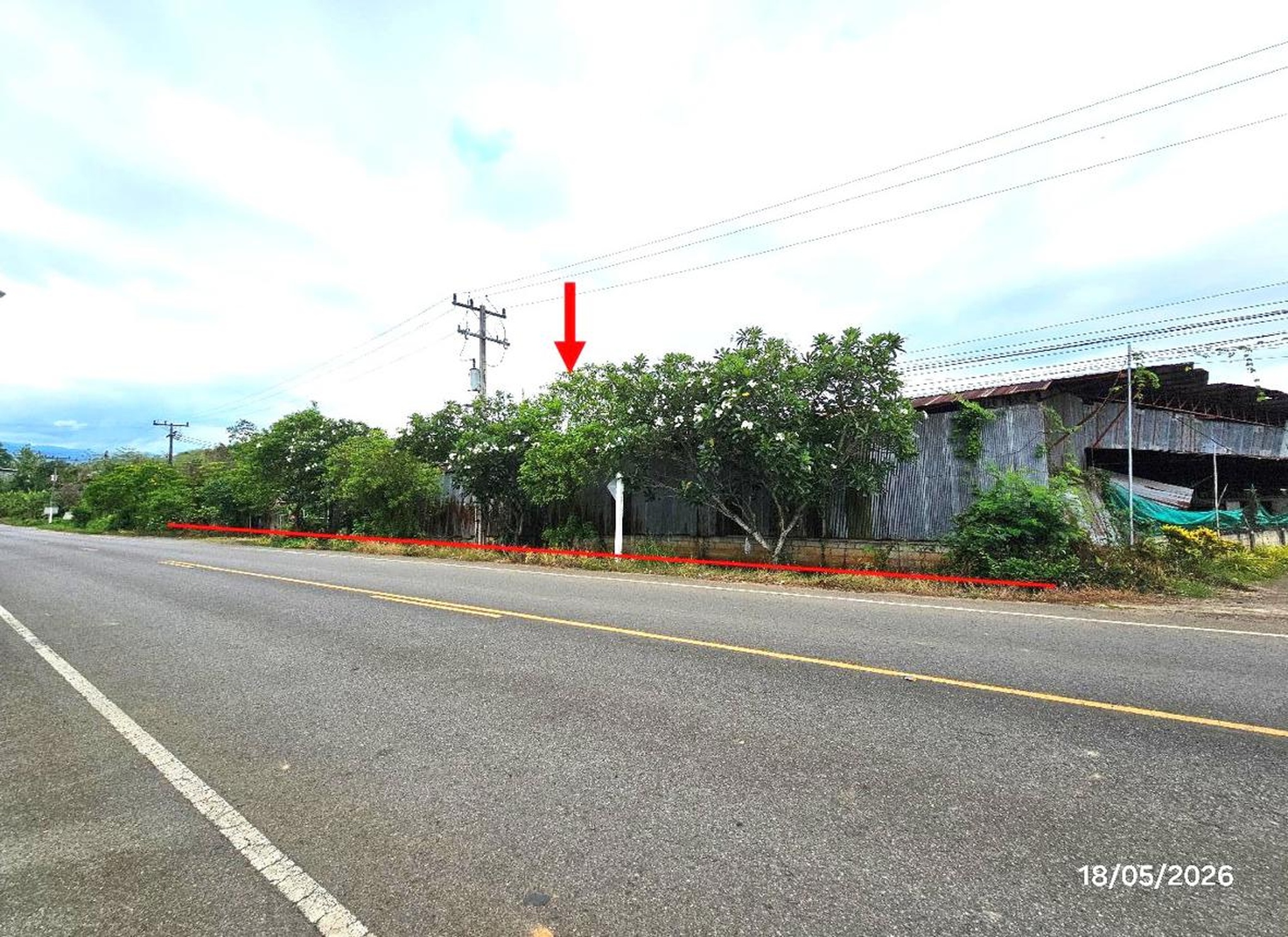 ทรัพย์สถาบันโดย KASIKORNBANK โกดัง/โรงงาน ถนนสายบ้านนาหนุน-บ้านสบขุ่น (นน.4022)