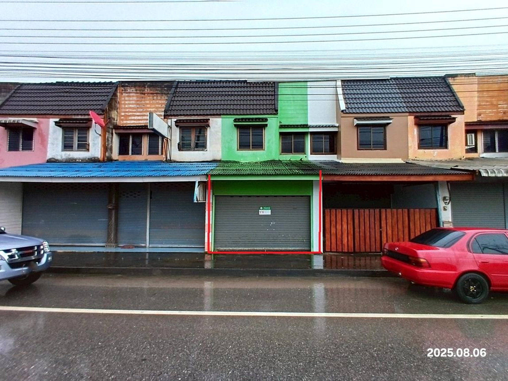 ทรัพย์สถาบันโดย KASIKORNBANK ตึกแถว-อาคารพาณิชย์ ถนนสายเด่นห้า - ดงมะดะ (ทล.1211)