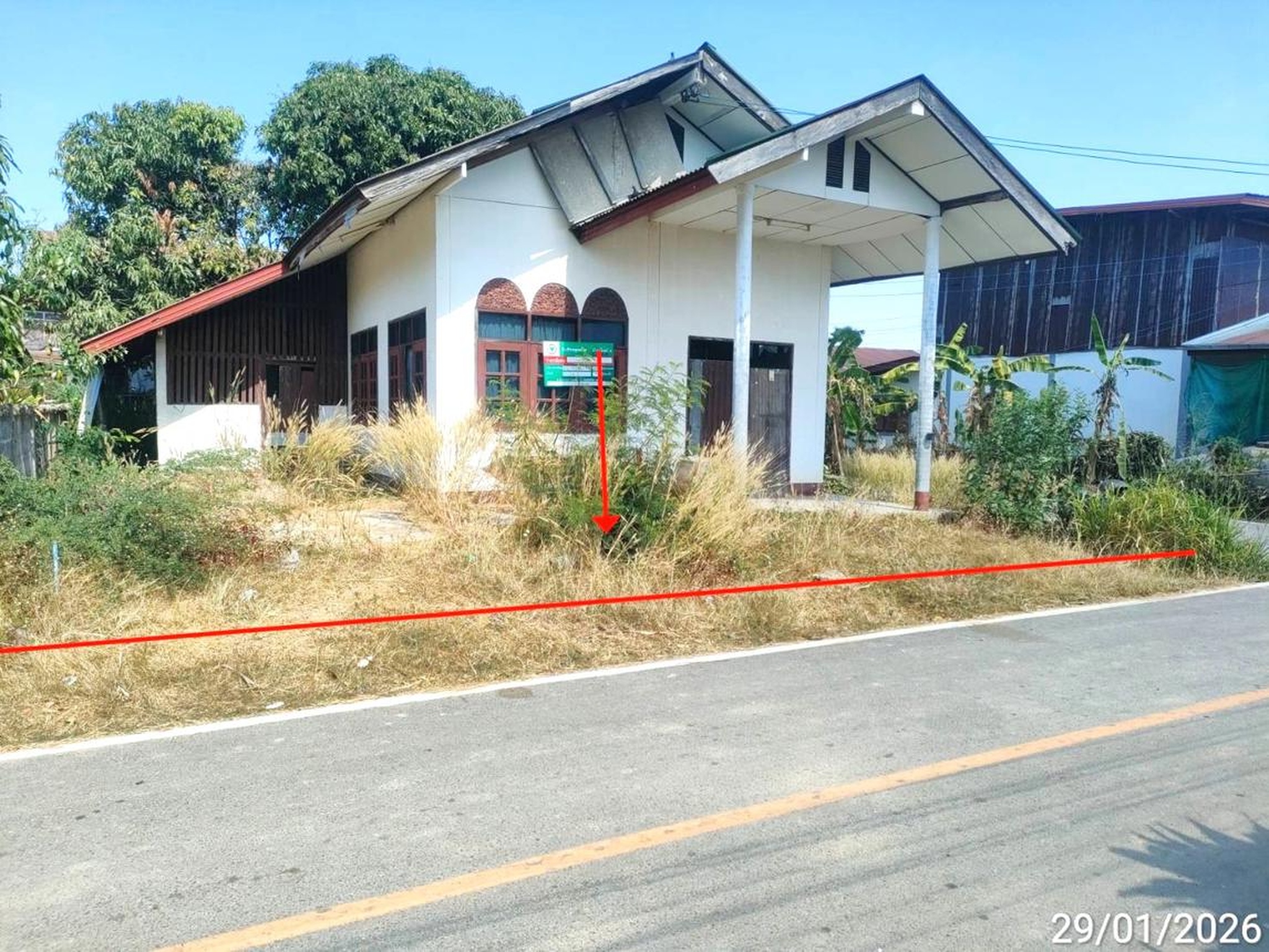 ทรัพย์สถาบันโดย KASIKORNBANK บ้านเดี่ยว ถนนสายแยก ทล.2259 - บ้านหวาย (รอ.4011)