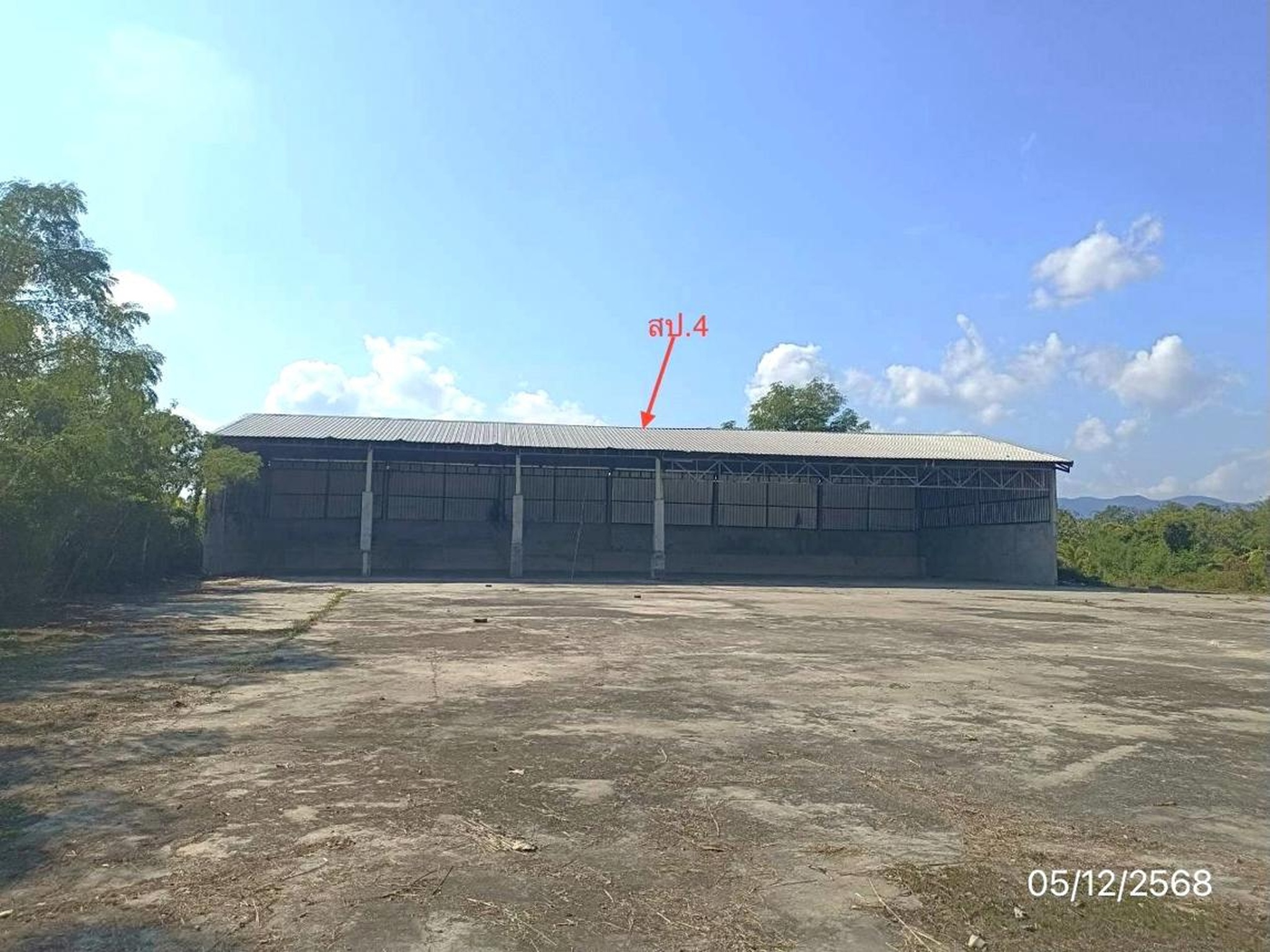 ทรัพย์สถาบันโดย KASIKORNBANK โกดัง/โรงงาน ถนนสายบ้านร่องแมด-บ้านปางมดแดง (พย.4027)