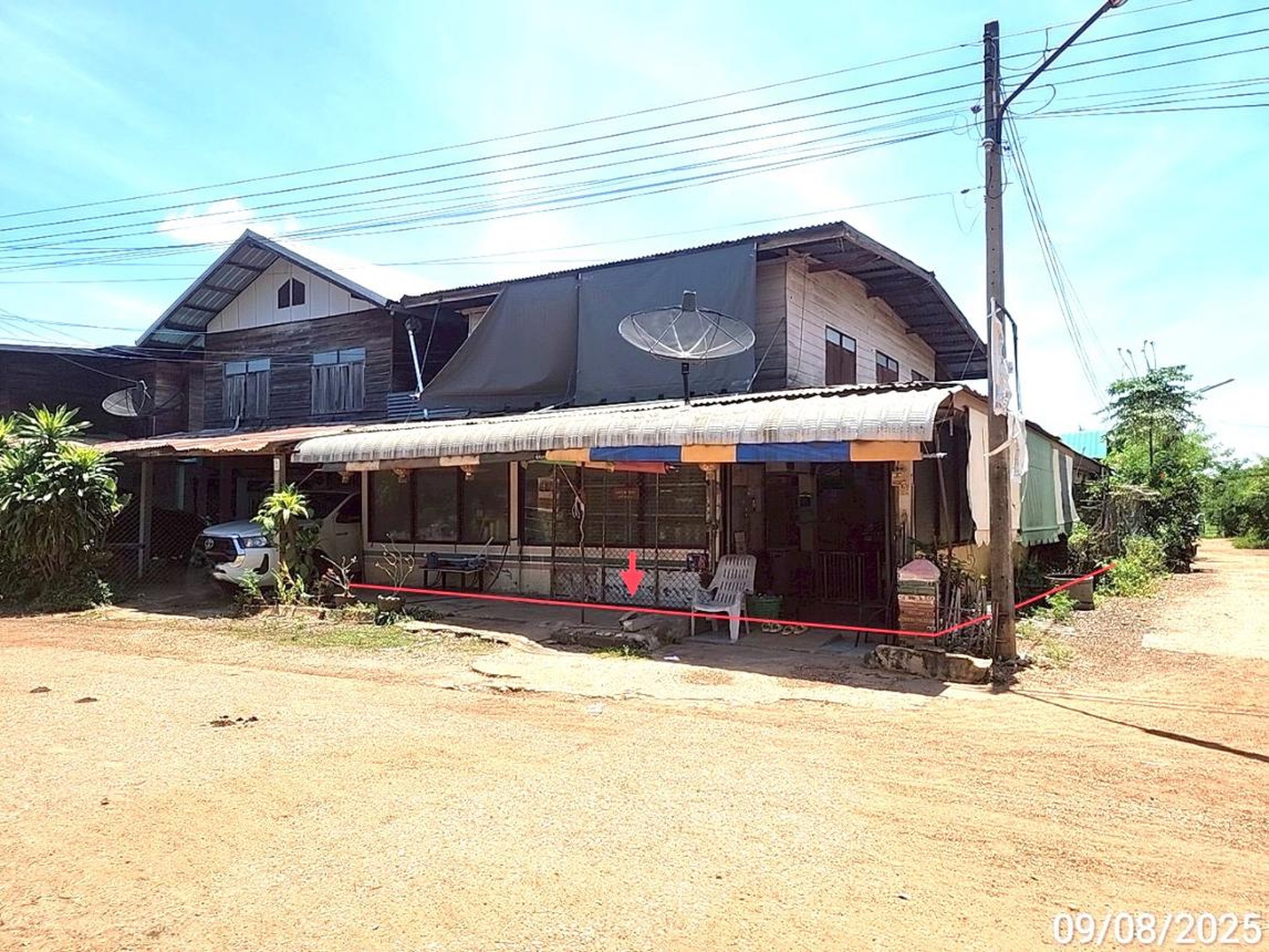 ทรัพย์สถาบันโดย KASIKORNBANK บ้านเดี่ยว ถนนสายแยก ทล.213 - บ้านดอนกลอย (กส.2091)