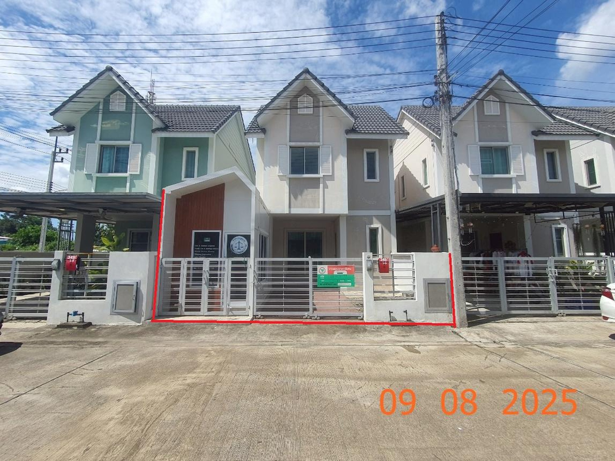ทรัพย์สถาบันโดย KASIKORNBANK ทาวน์เฮาส์ เดอะปาล์มการ์เด้น 8