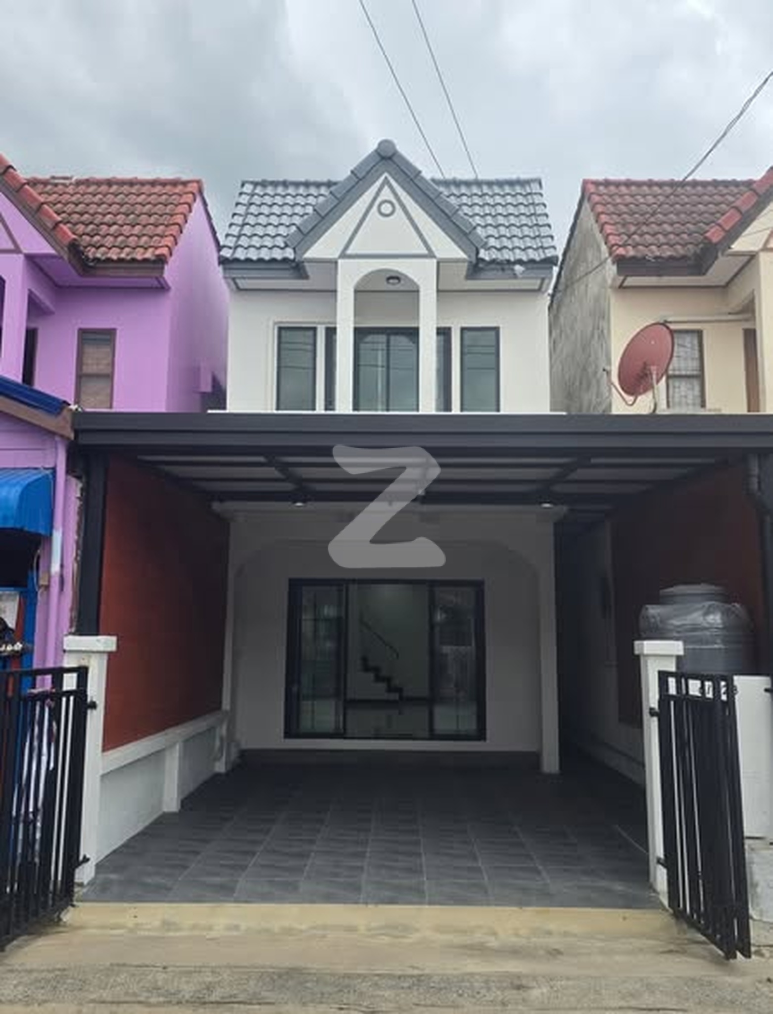 ม.วัฒนา-ร่มไทร ซ.สังฆสันติสุข 26 หนองจอก ทาวน์เฮาส์ทรงอิสระ 2 ชั้น : เจ้าของขายเอง (งดรับนายหน้า)