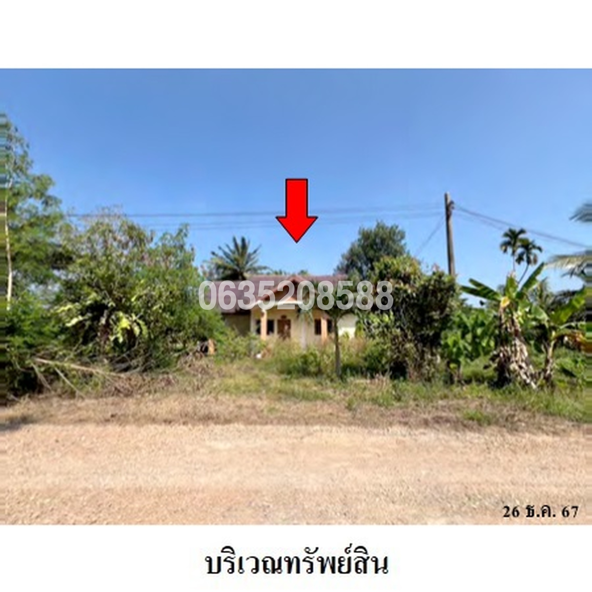 ขายบ้านเดี่ยว ถนนเขาการ้อง