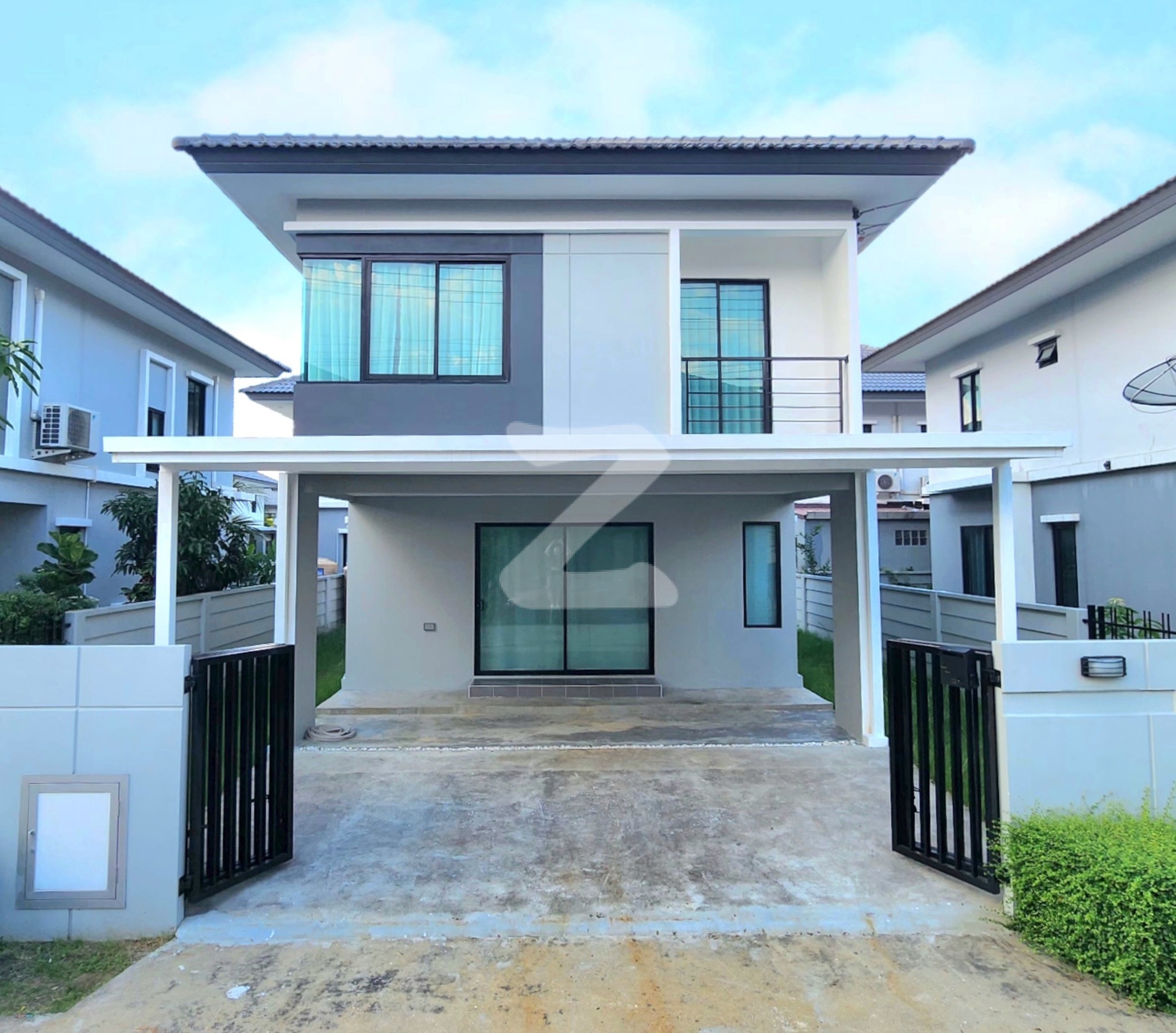 ให้เช่า บ้านพร้อมอยู่ ใกล้ ม.รังสิต หมู่บ้าน ดีไลท์ ดอนเมือง-รังสิต                             : เจ้าของให้เช่าเอง (งดรับนายหน้า)