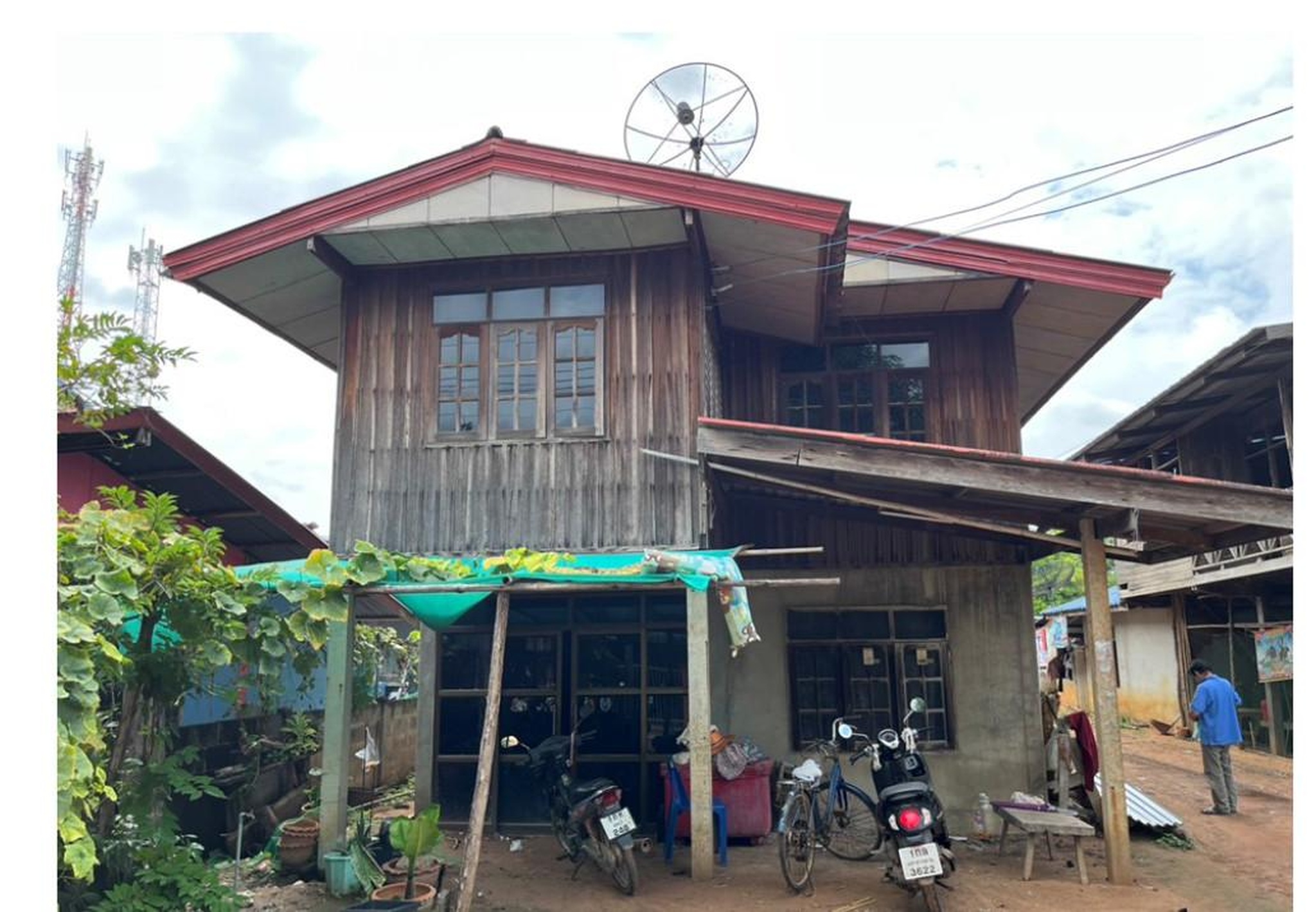 ทรัพย์สถาบันโดย GHB บ้านเดี่ยว ซอยบ้านไทยเจริญ ถนนทางหลวงหมายเลข224(ปร
