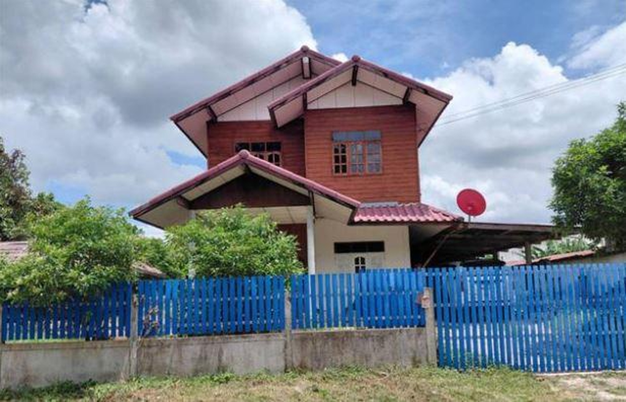 ทรัพย์สถาบันโดย GHB บ้านเดี่ยว ซอยสุขสันต์ ถนนสายบ้านน้ำปลีก-หัวตะ