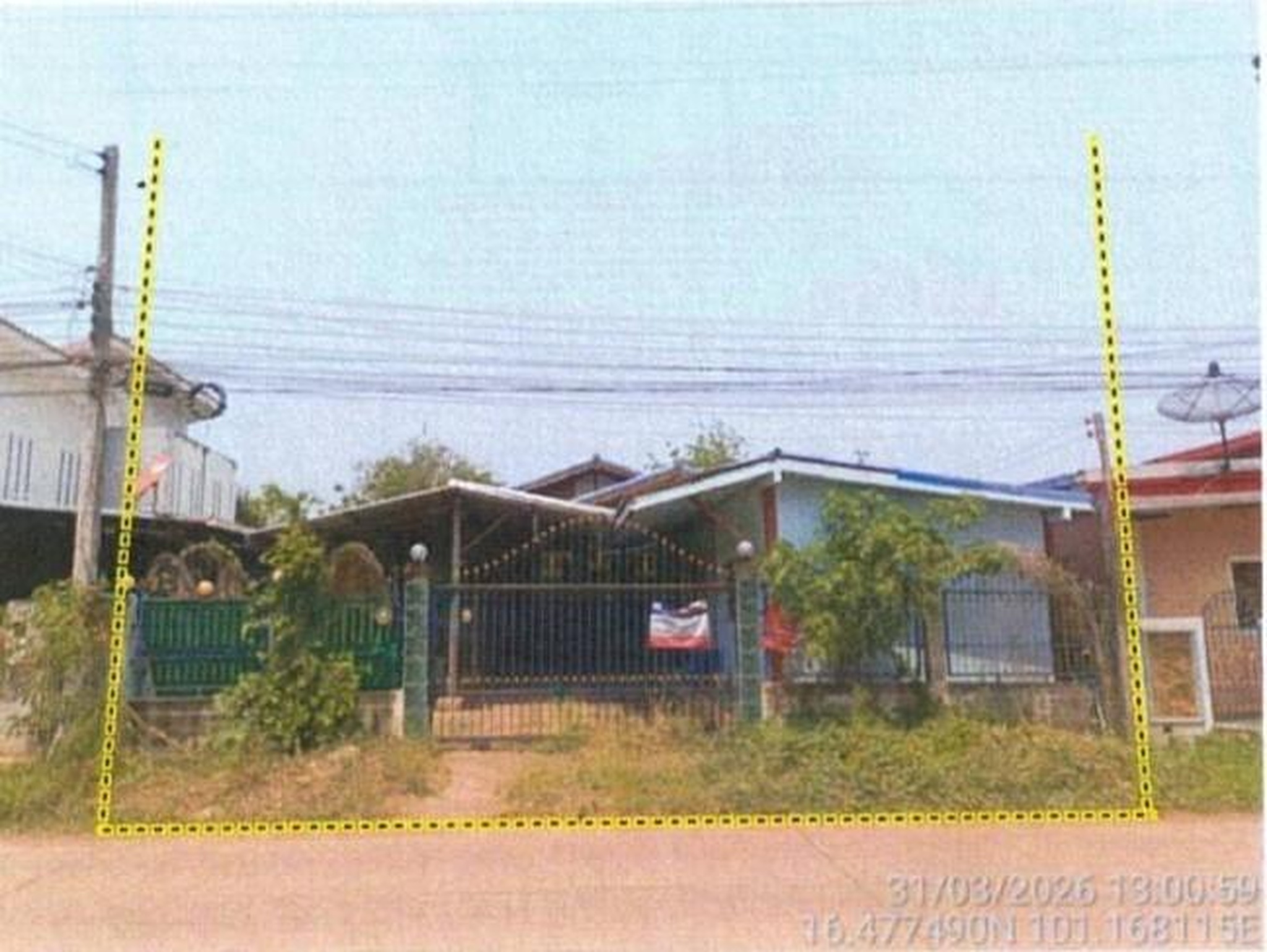 ทรัพย์สถาบันโดย GHB บ้านเดี่ยว ซอยทางเข้าบ้านคลองสาน ถนนสระบุรี-หล่มสัก(ทล.2