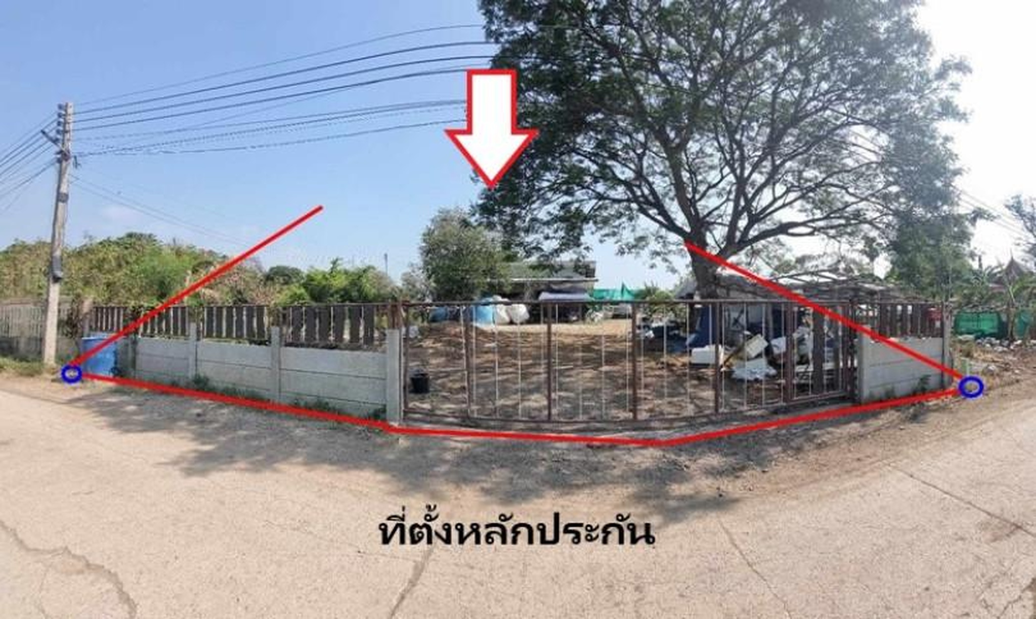 ทรัพย์สถาบันโดย GHB บ้านเดี่ยว ซอยวัดกลางทุ่ง ถนนทล.หมายเลข 3483