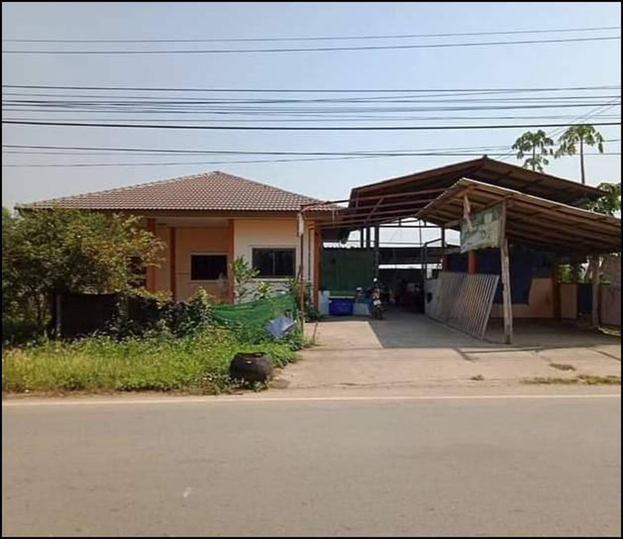 ทรัพย์สถาบันโดย GHB บ้านเดี่ยว ถนนทล.ชนบทสายบ.แสงดาว-บ
