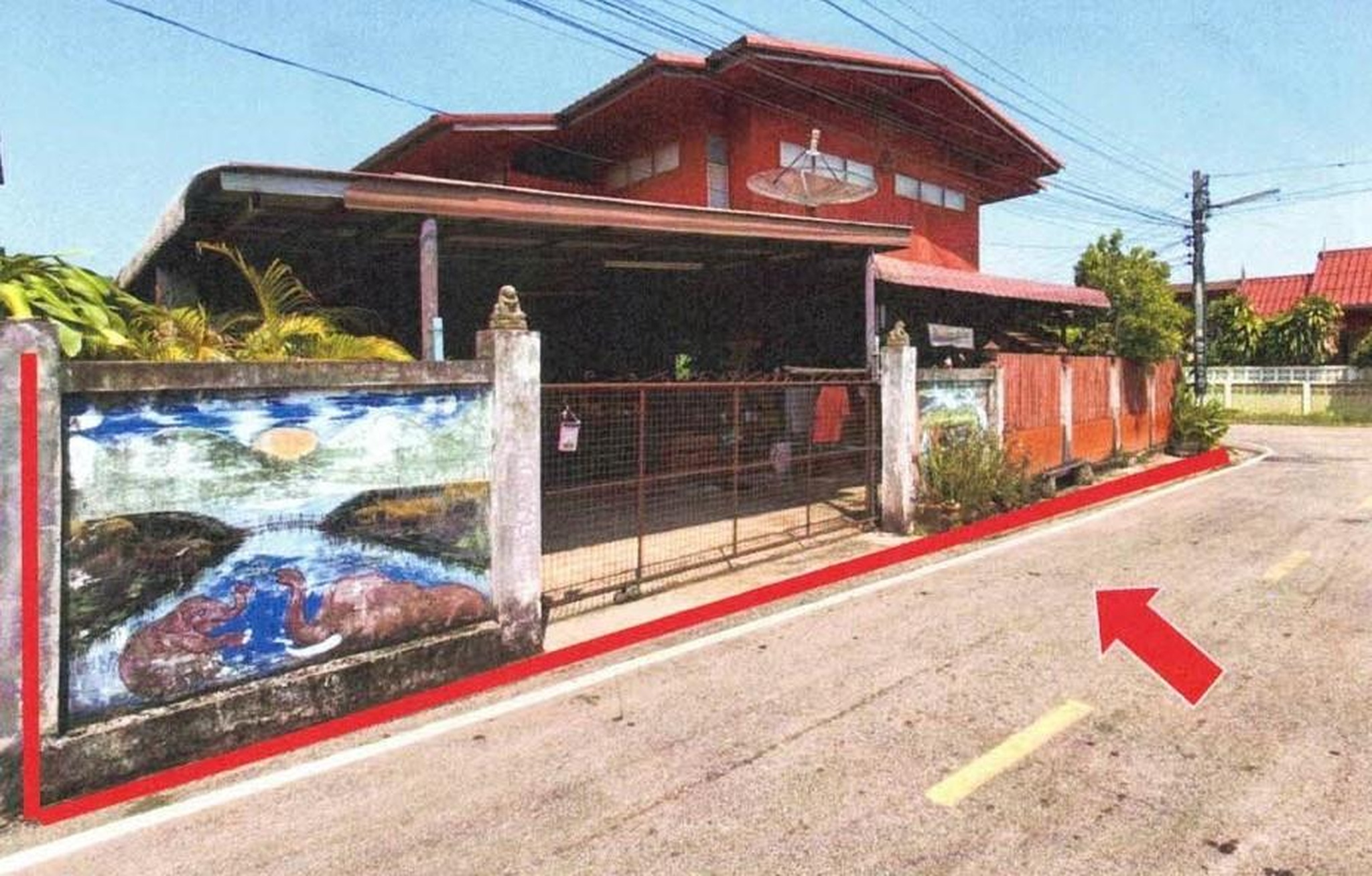 ทรัพย์สถาบันโดย GHB บ้านเดี่ยว ซอย9 ถนนสายบ้านแม่คำมีตำหนัก-บ้านน้ำรัด