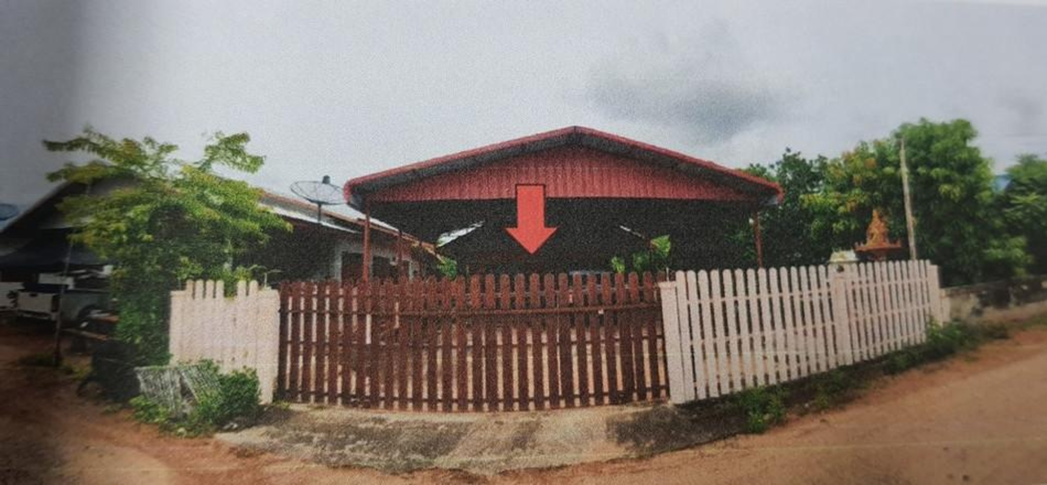 ทรัพย์สถาบันโดย GHB บ้านเดี่ยว ซอยทางเข้าบ้านโนนสะอาด ถนนสายโสกขุ่น-ปอพาน(ทล.