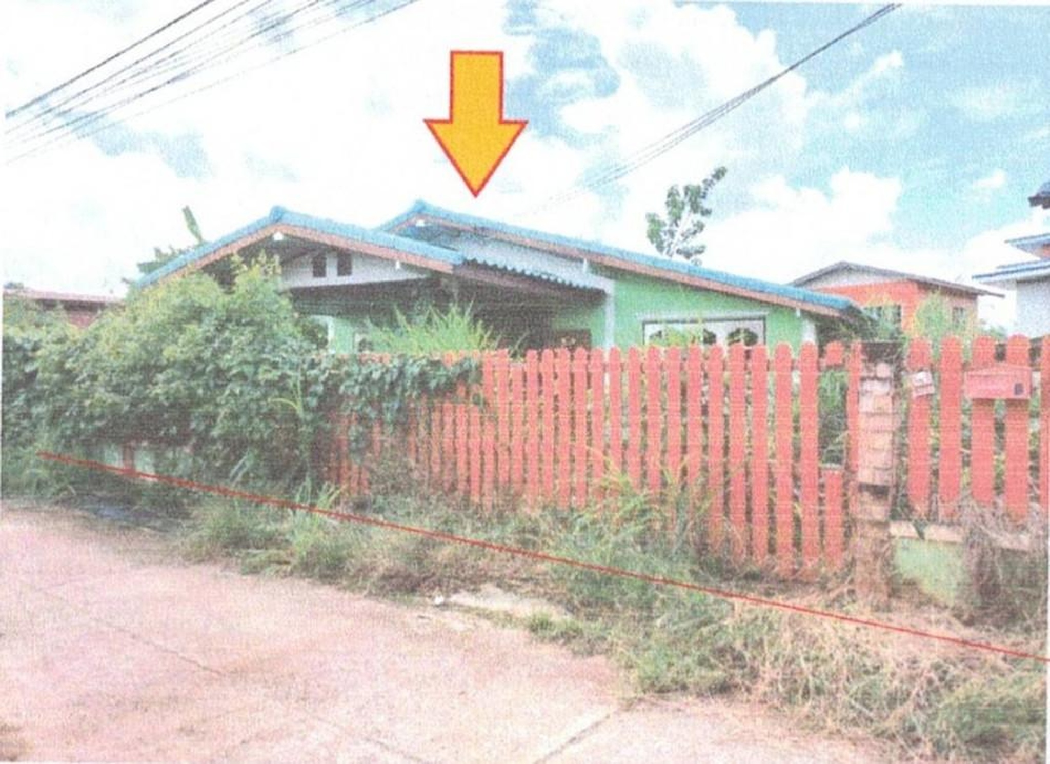 ทรัพย์สถาบันโดย GHB บ้านเดี่ยว ซอยศาลเจ้า/ซ.ไม่มีชื่อ ถนนสายดงมูลเหล็ก-บ้างช้