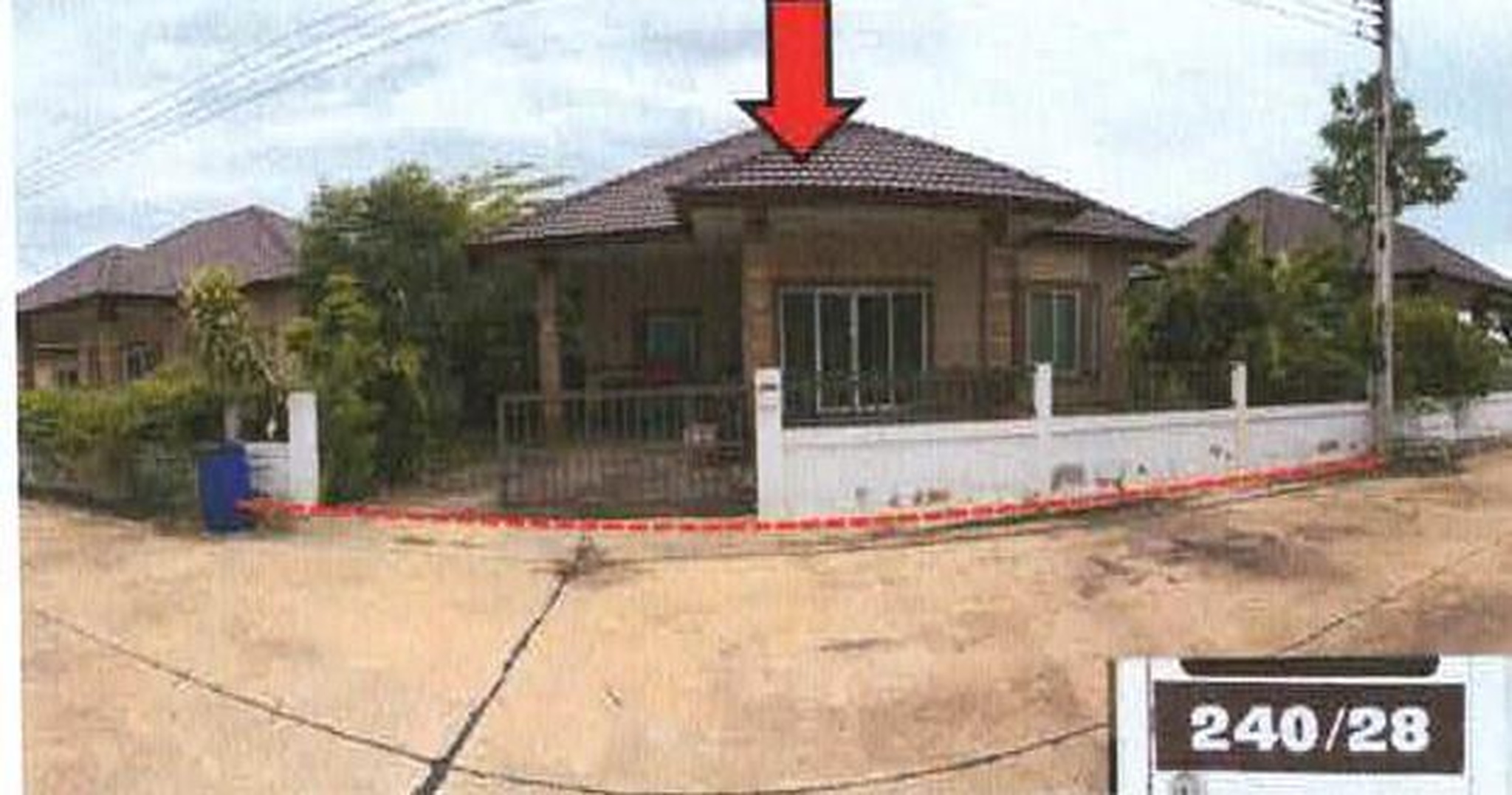 ทรัพย์สถาบันโดย GHB บ้านเดี่ยว ซอยหนองสาริกา/ซอยไม่มีช ถนนสายสัตหีบ-พนมสารคาม(