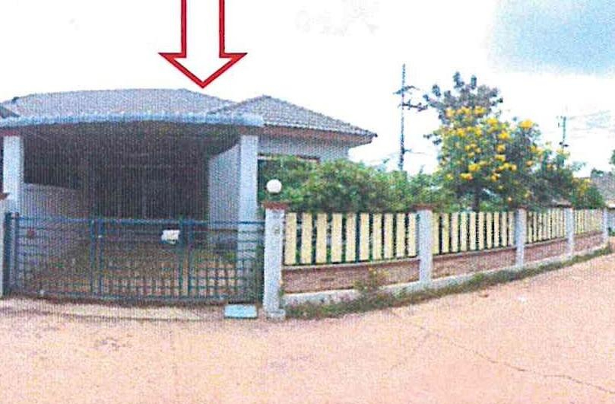 ทรัพย์สถาบันโดย GHB บ้านแฝด ถนนทางหลวงชนบทบุยายใบ