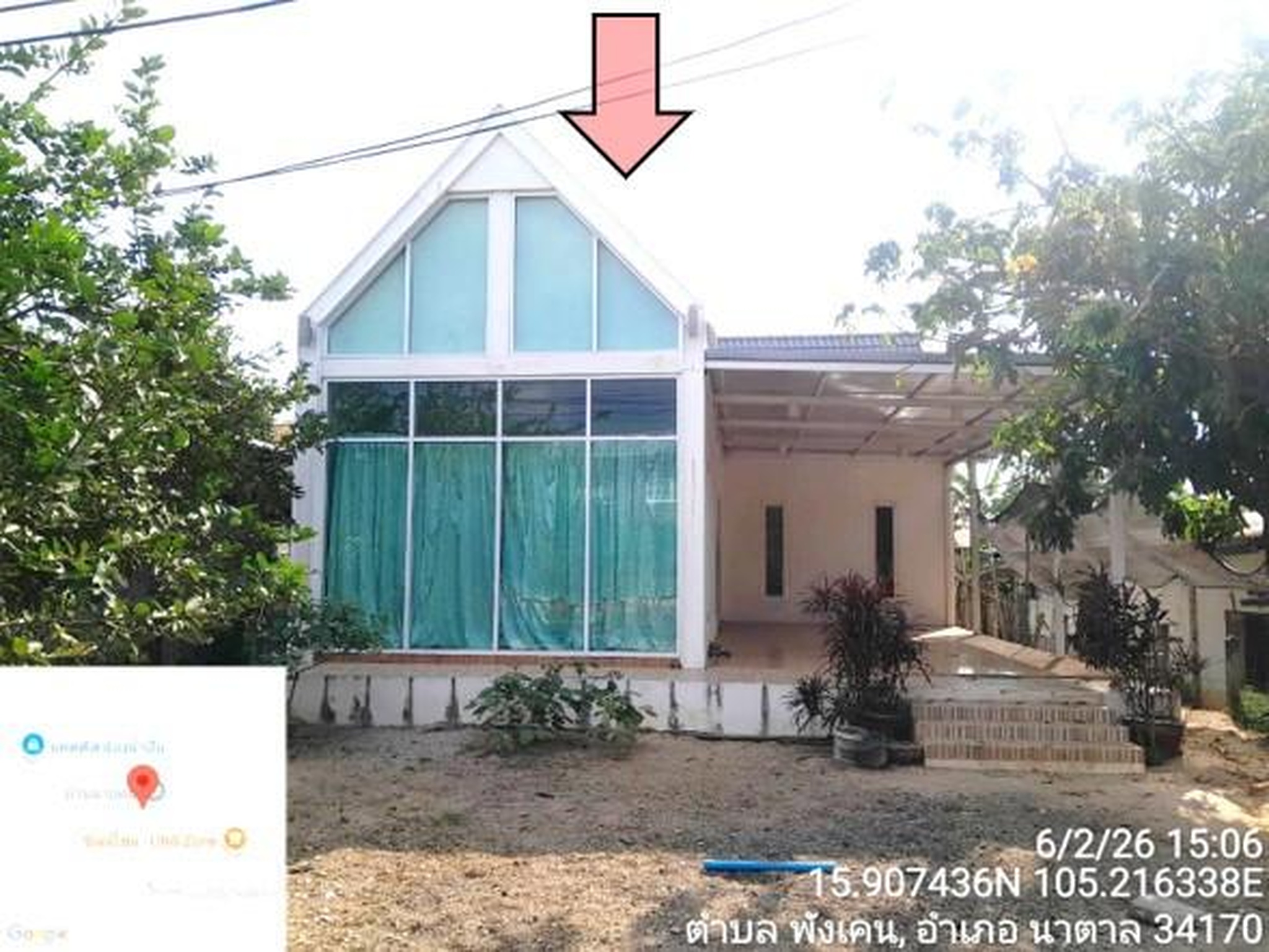 ทรัพย์สถาบันโดย GHB บ้านเดี่ยว ซอยถนนสายบ้านพังเคน-บ้า ถนนสายตระการพืชผล-เขมรา