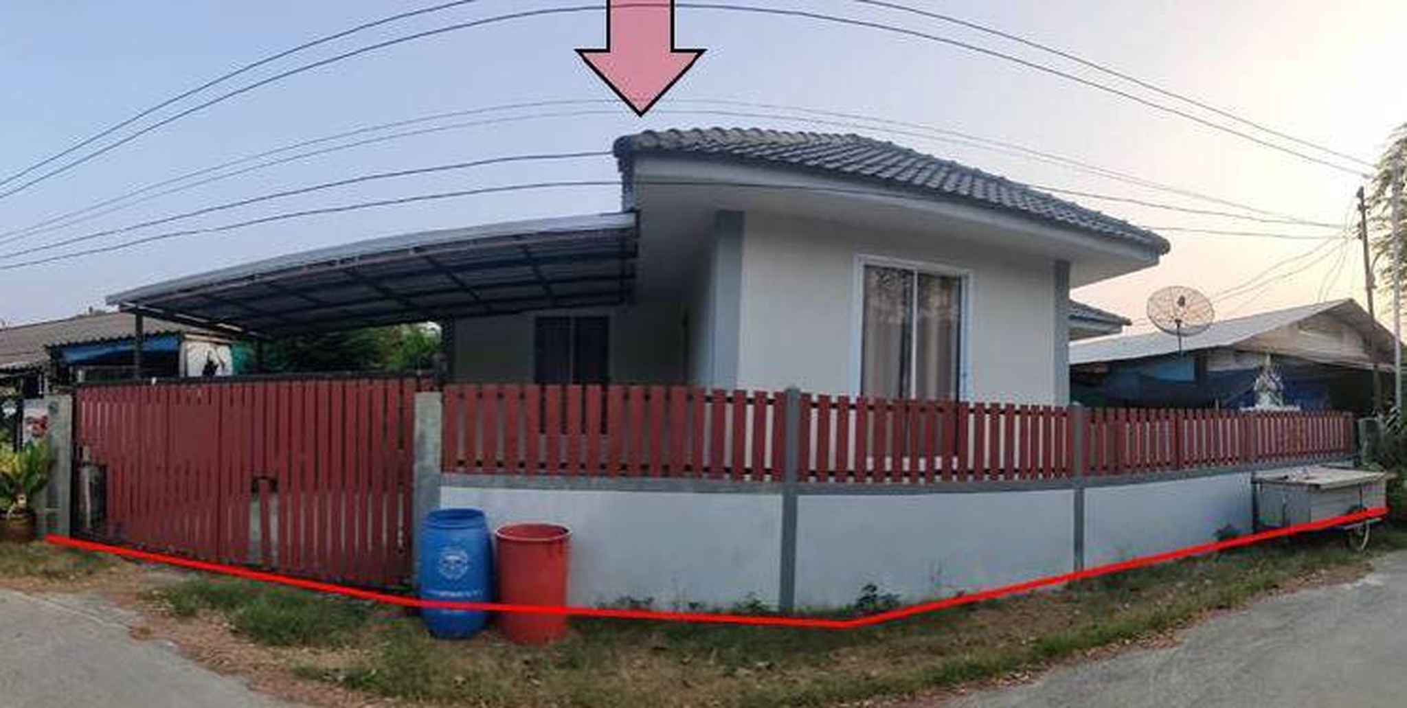 ทรัพย์สถาบันโดย GHB บ้านเดี่ยว ซอยถนนภายในหมู่บ้าน/ซอย ถนนชยางกูร
