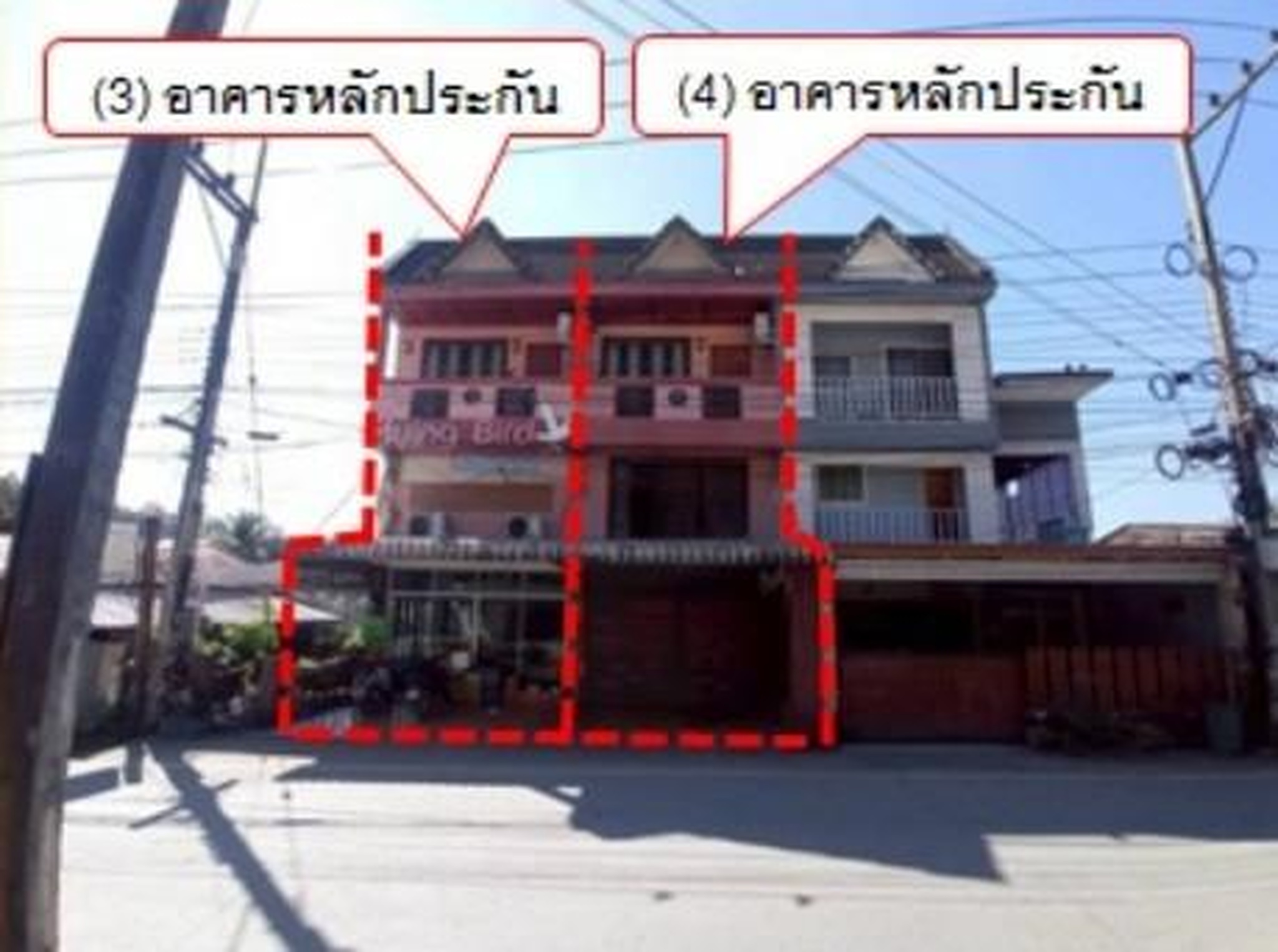 ทรัพย์สถาบันโดย GHB ตึกแถว-อาคารพาณิชย์ ซอยรุ่งโรจน์ ถนนสายขุนยวม-แม่สะเรียง