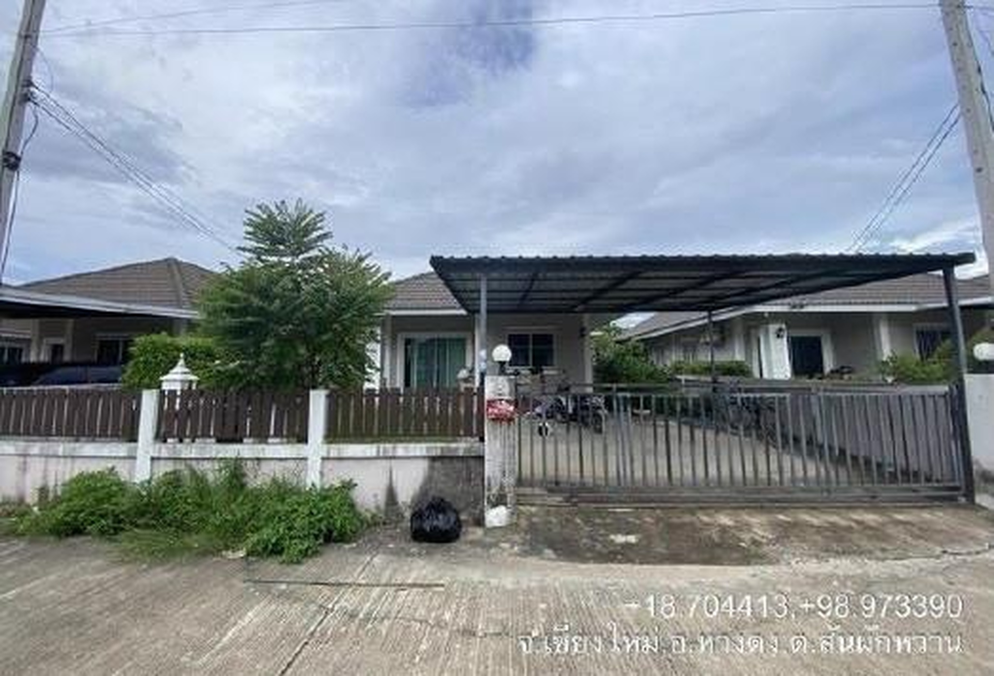 ทรัพย์สถาบันโดย GHB บ้านเดี่ยว หางดง เชียงใหม่