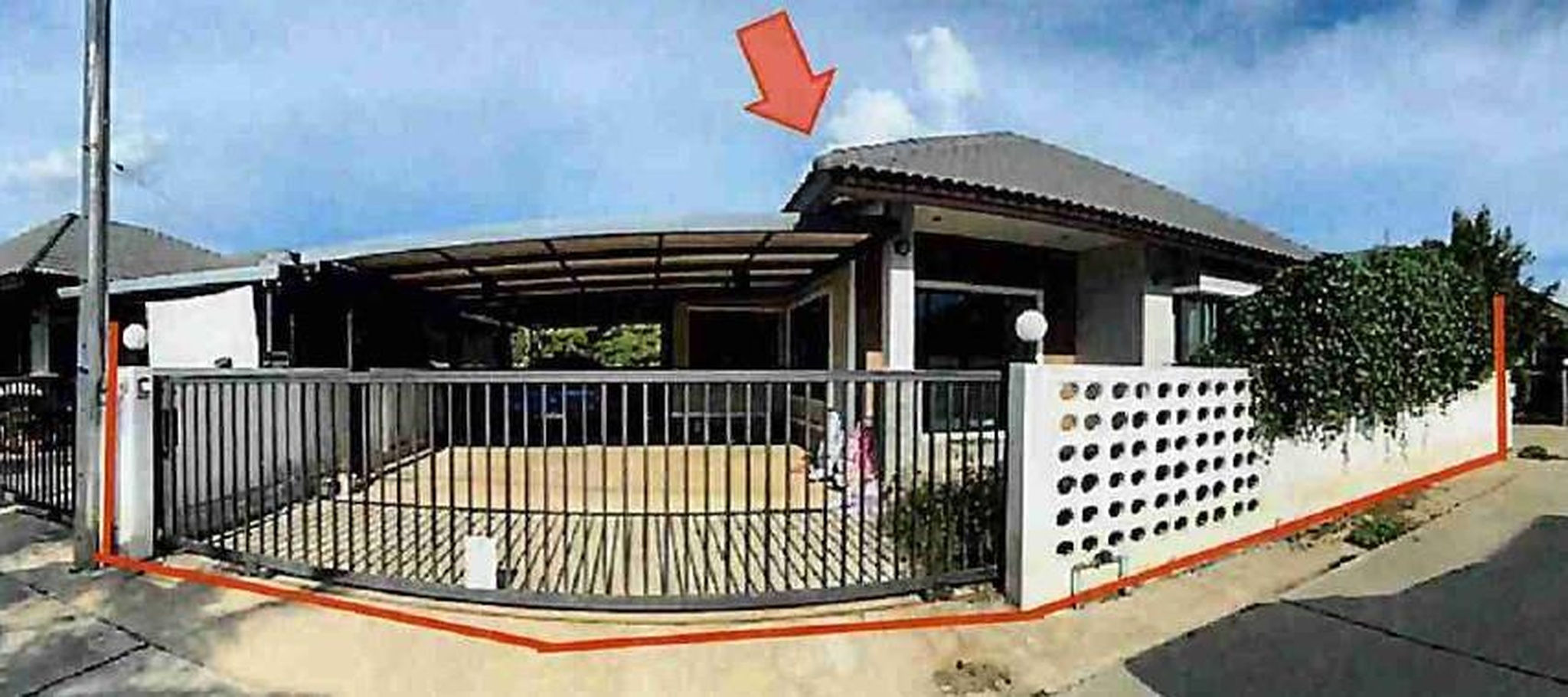 ทรัพย์สถาบันโดย GHB บ้านเดี่ยว ซอยบ้านกู่แดง ซอย8 ถนนบ้านสารภี-บ้านขัวมุง