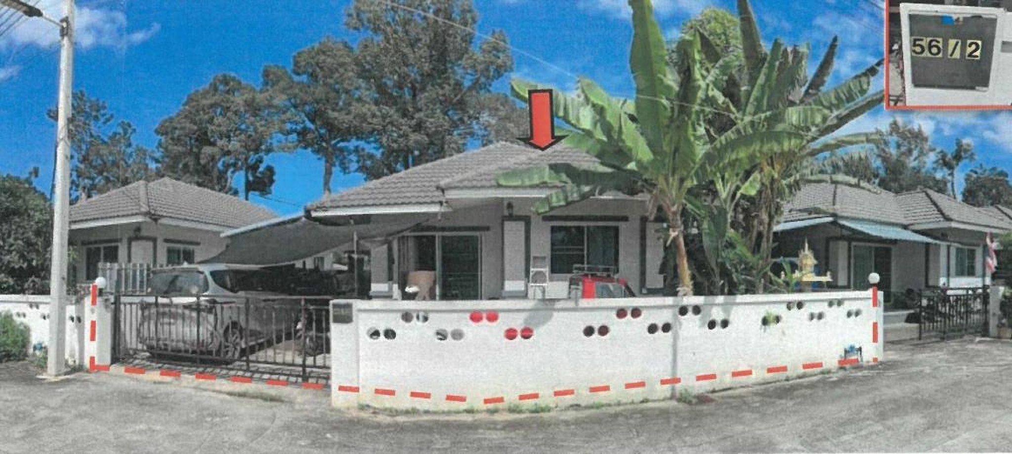 ทรัพย์สถาบันโดย GHB บ้านเดี่ยว ซอยขนมจีน 35 ถนนเชียงใหม่-ลำพูน
