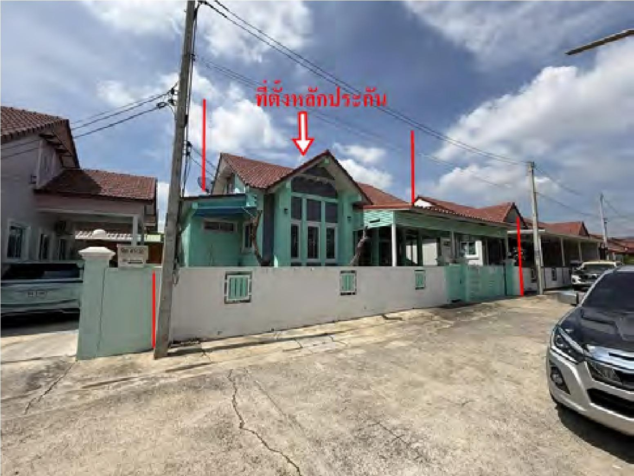 ทรัพย์สถาบันโดย GHB บ้านเดี่ยว ซอยม.บีเค ลัคกี้โฮม 1 ถนนอยุธยา - อุทัย (ทล.3