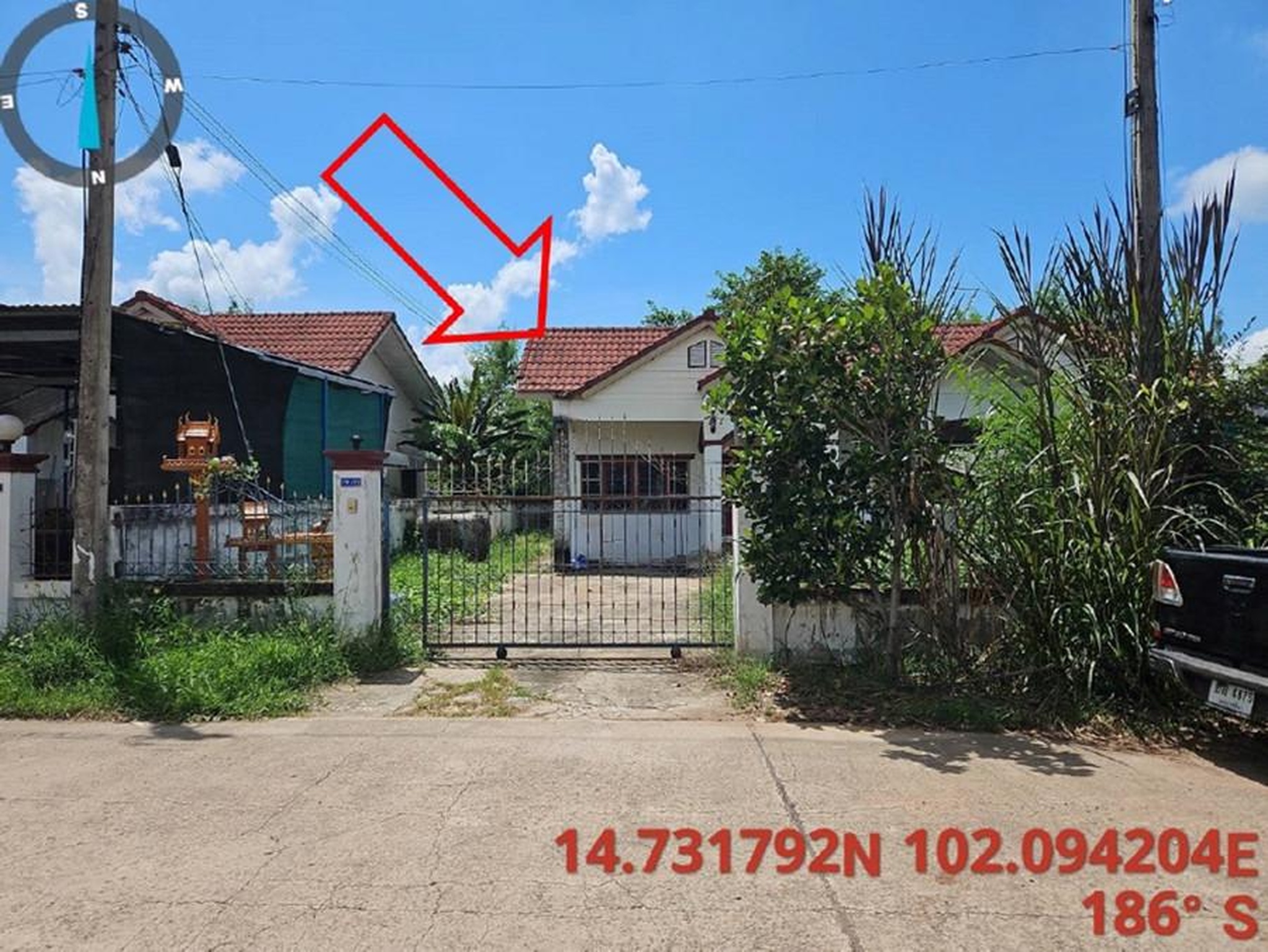 ทรัพย์สถาบันโดย GHB บ้านแฝด ซอยบ้านบุสมอ ถนนปักธงชัย-โชคชัย