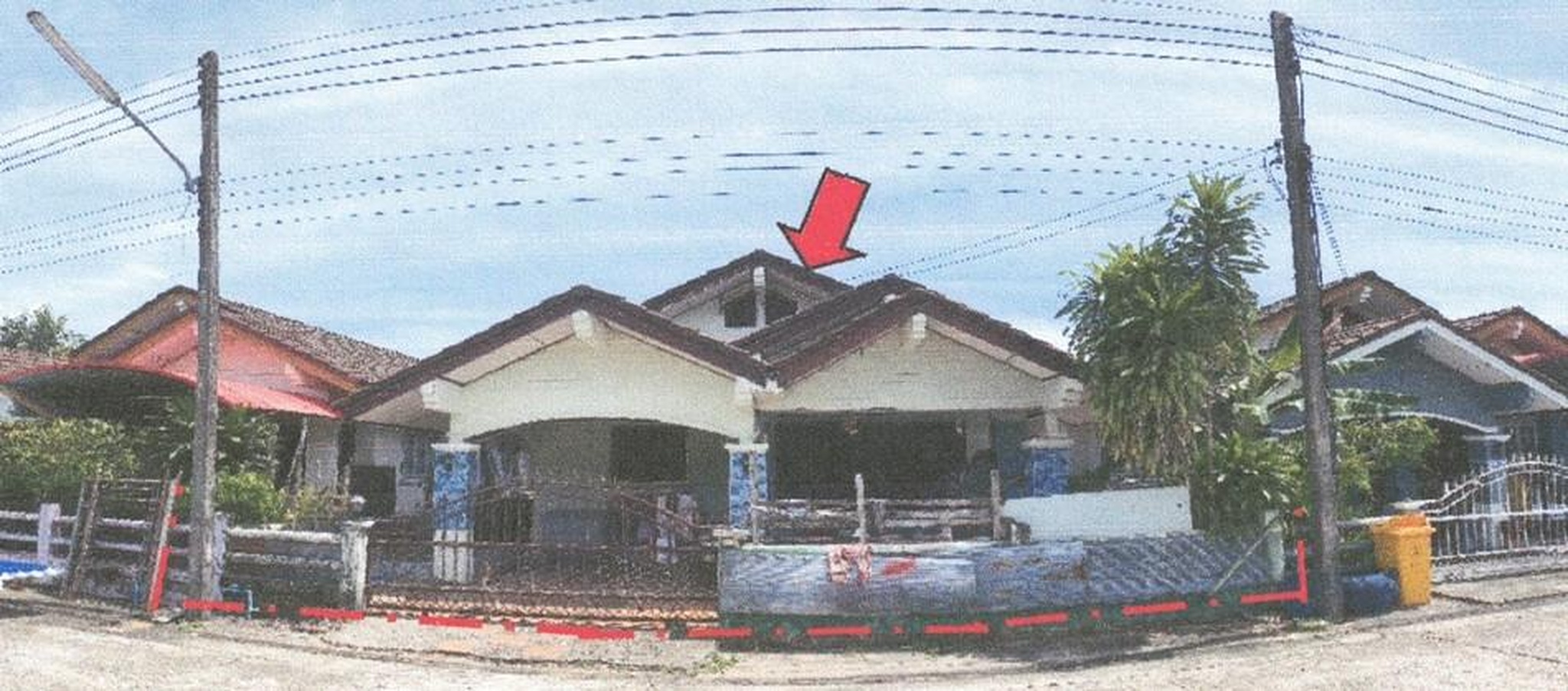 ทรัพย์สถาบันโดย GHB บ้านเดี่ยว ซอยหมู่บ้านไม่มีชื่อ ถนนสายปากนคร - ปากพญา